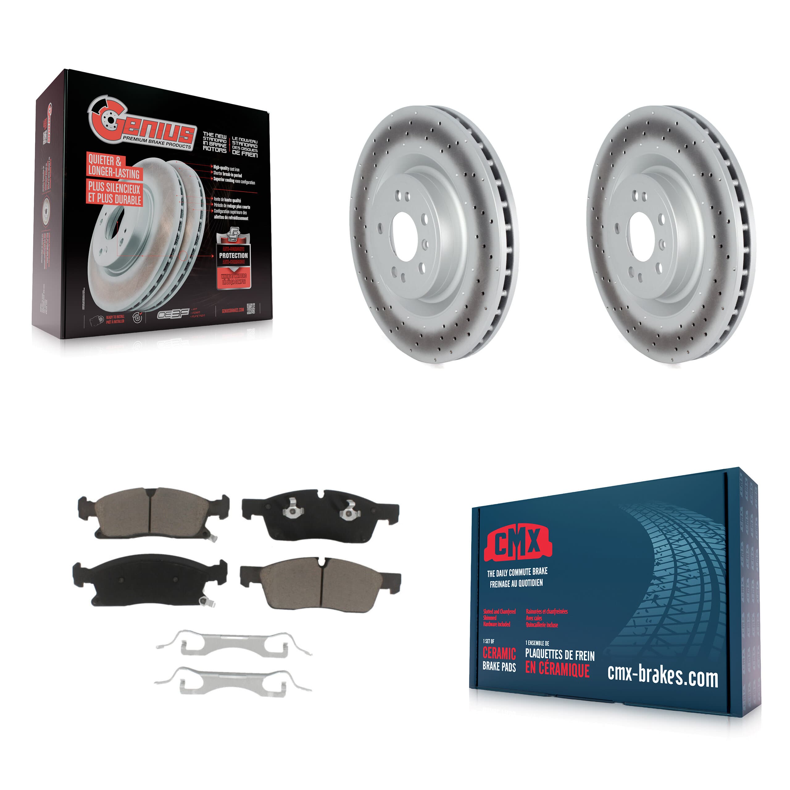 Transit Auto - KGC-102130 - Front Disc Brake Kits image 1