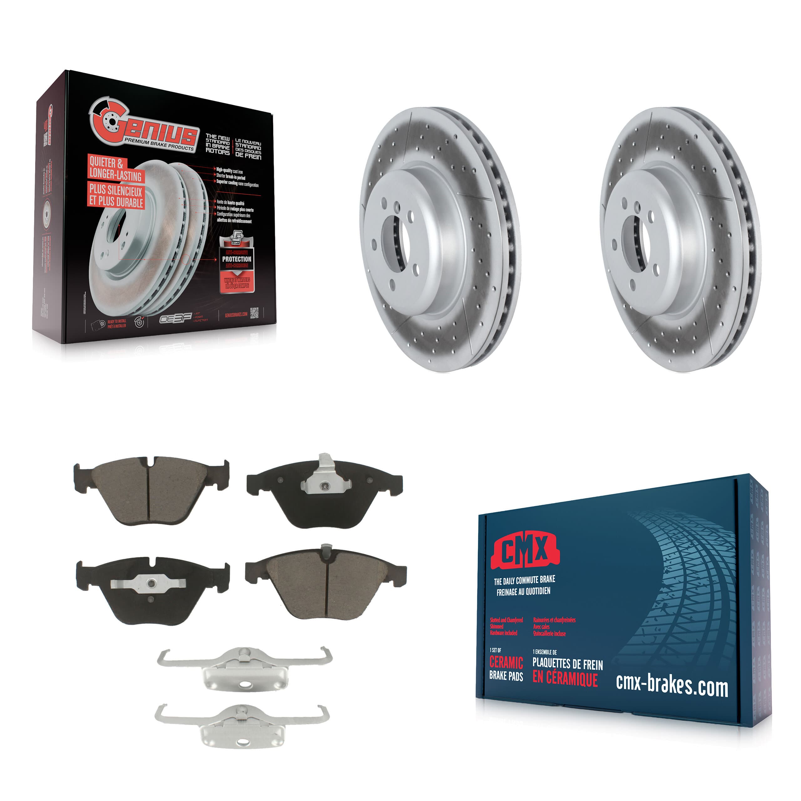 Transit Auto - KGC-102132 - Front Disc Brake Kits image 1
