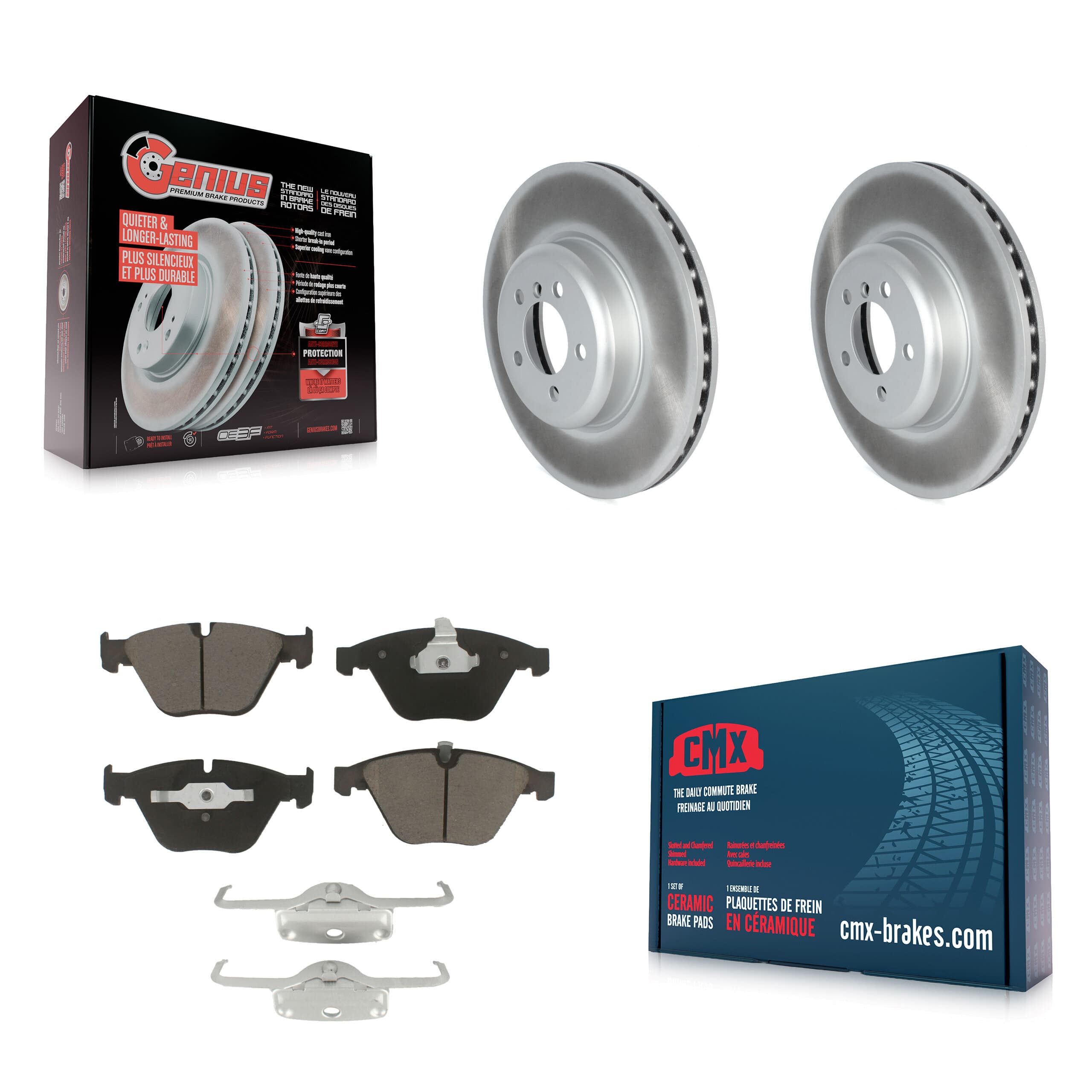 Transit Auto - KGC-102133 - Front Disc Brake Kits image 1