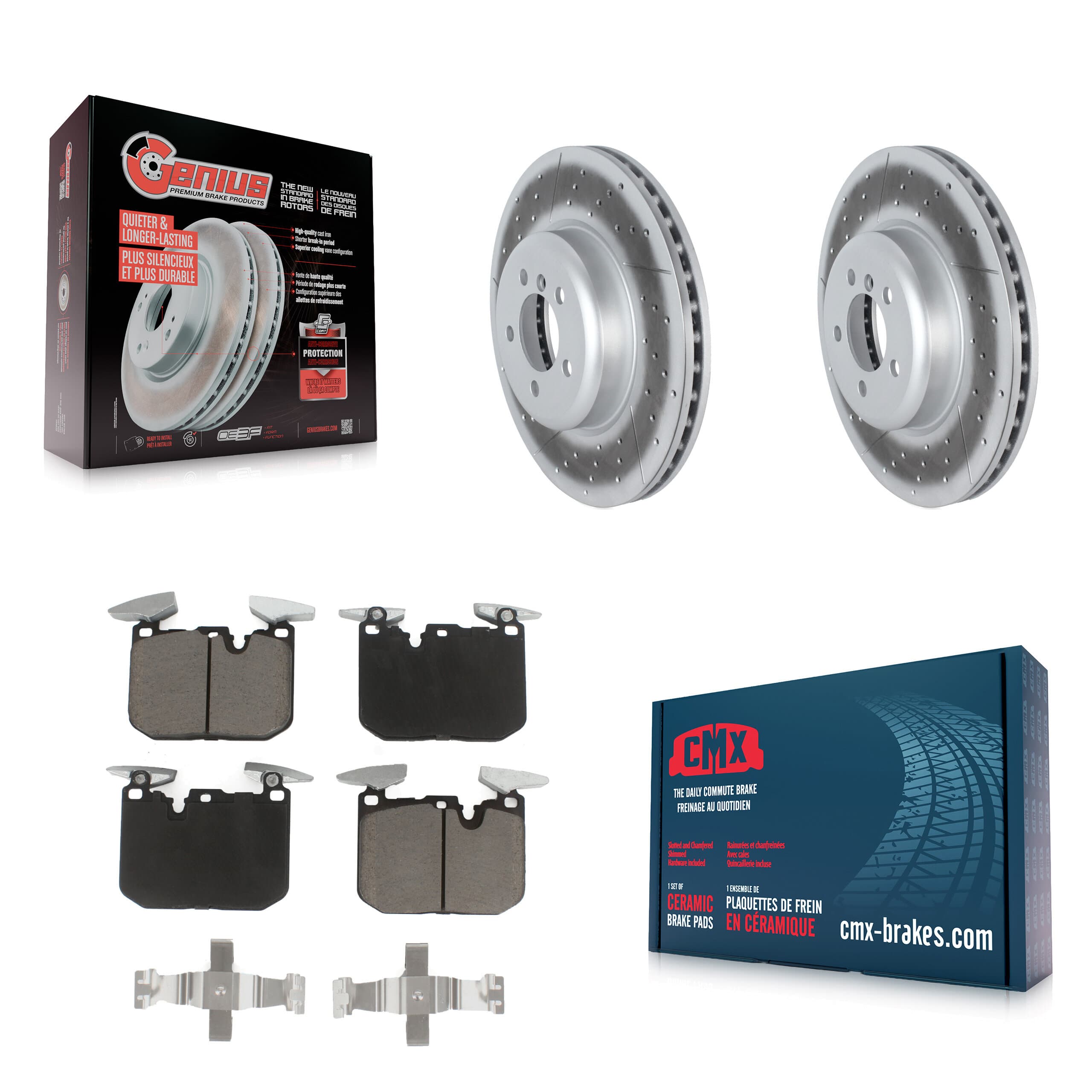 Transit Auto - KGC-102137 - Front Disc Brake Kits image 1