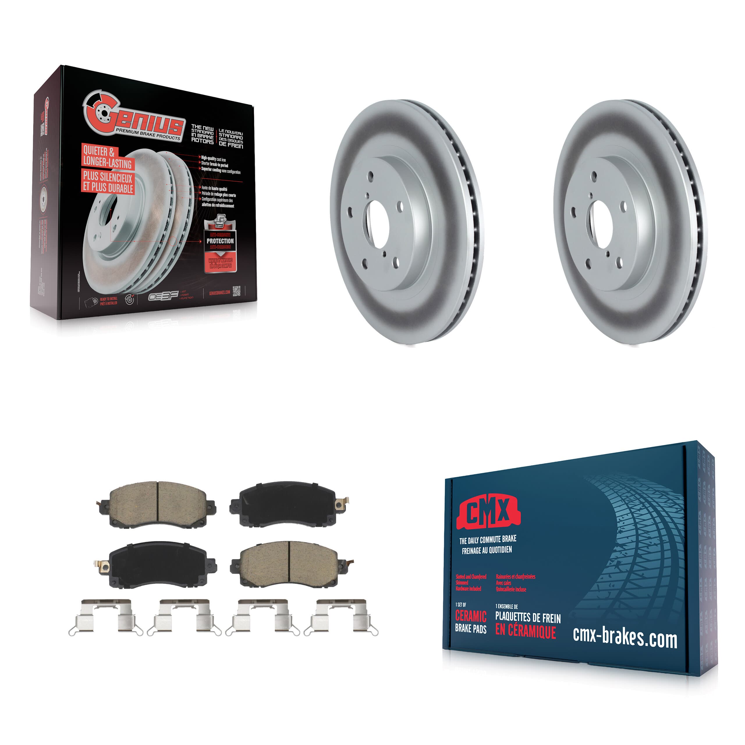 Transit Auto - KGC-102139 - Front Disc Brake Kits image 1