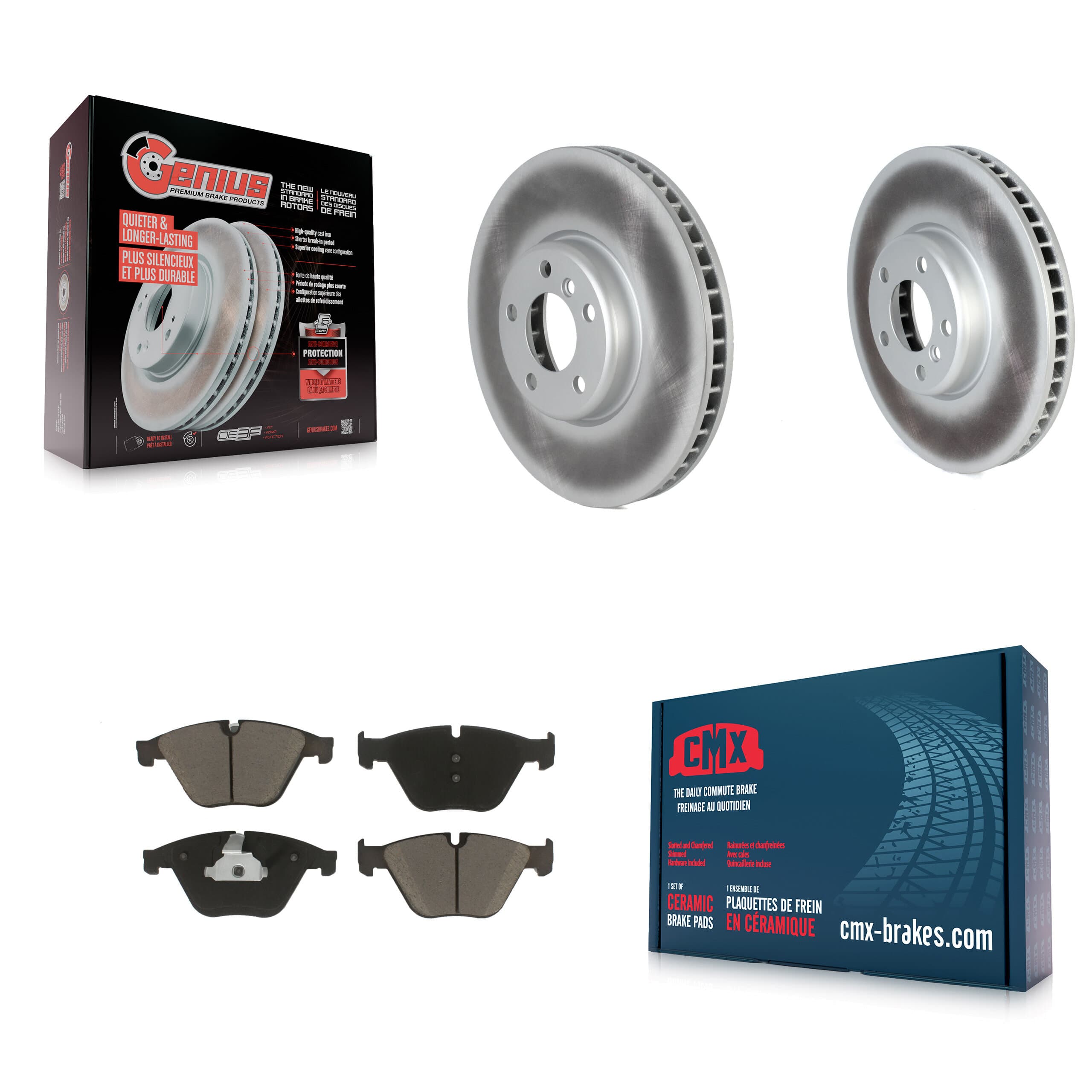 Transit Auto - KGC-102169 - Front Disc Brake Kits image 1