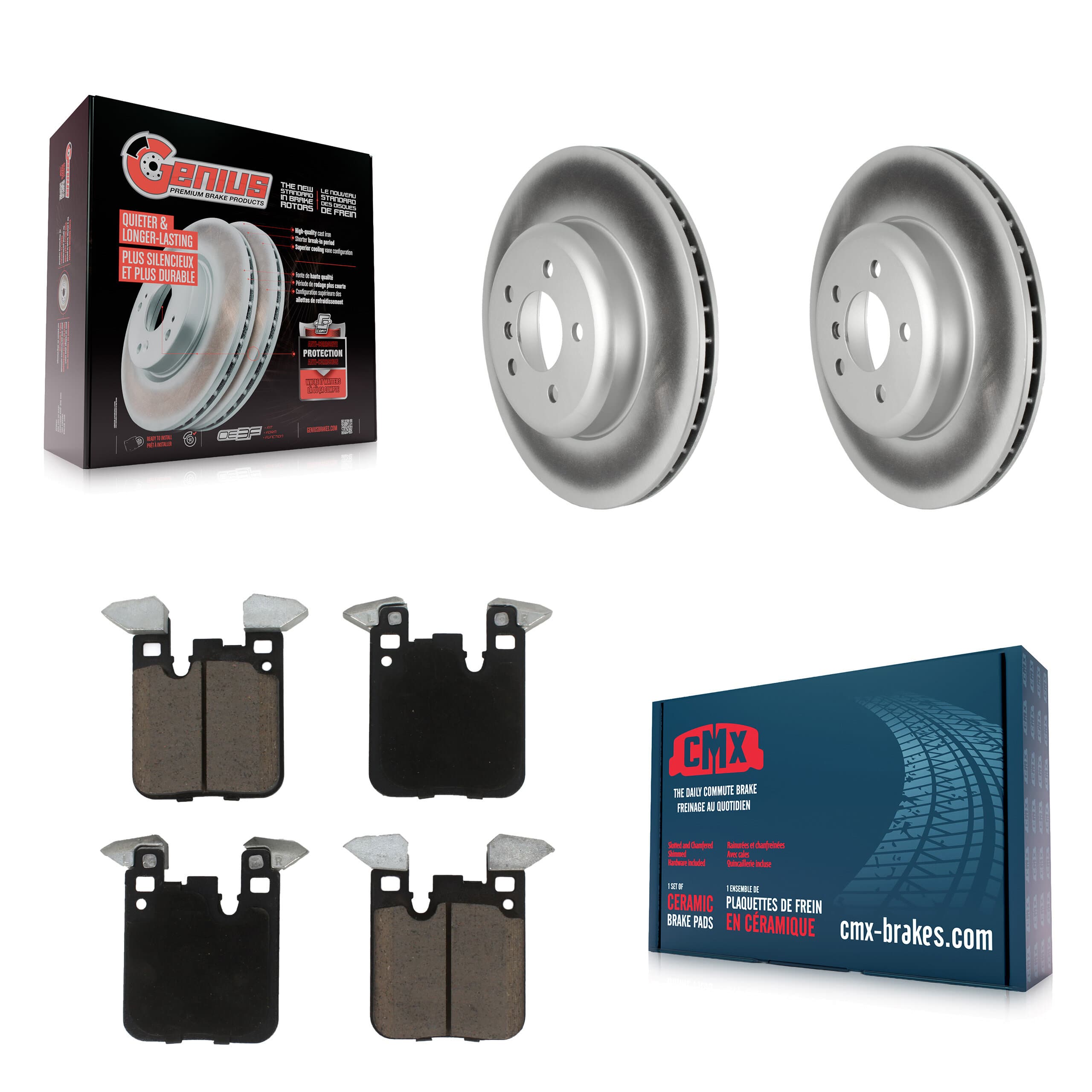 Transit Auto - KGC-102172 - Rear Disc Brake Kits image 1