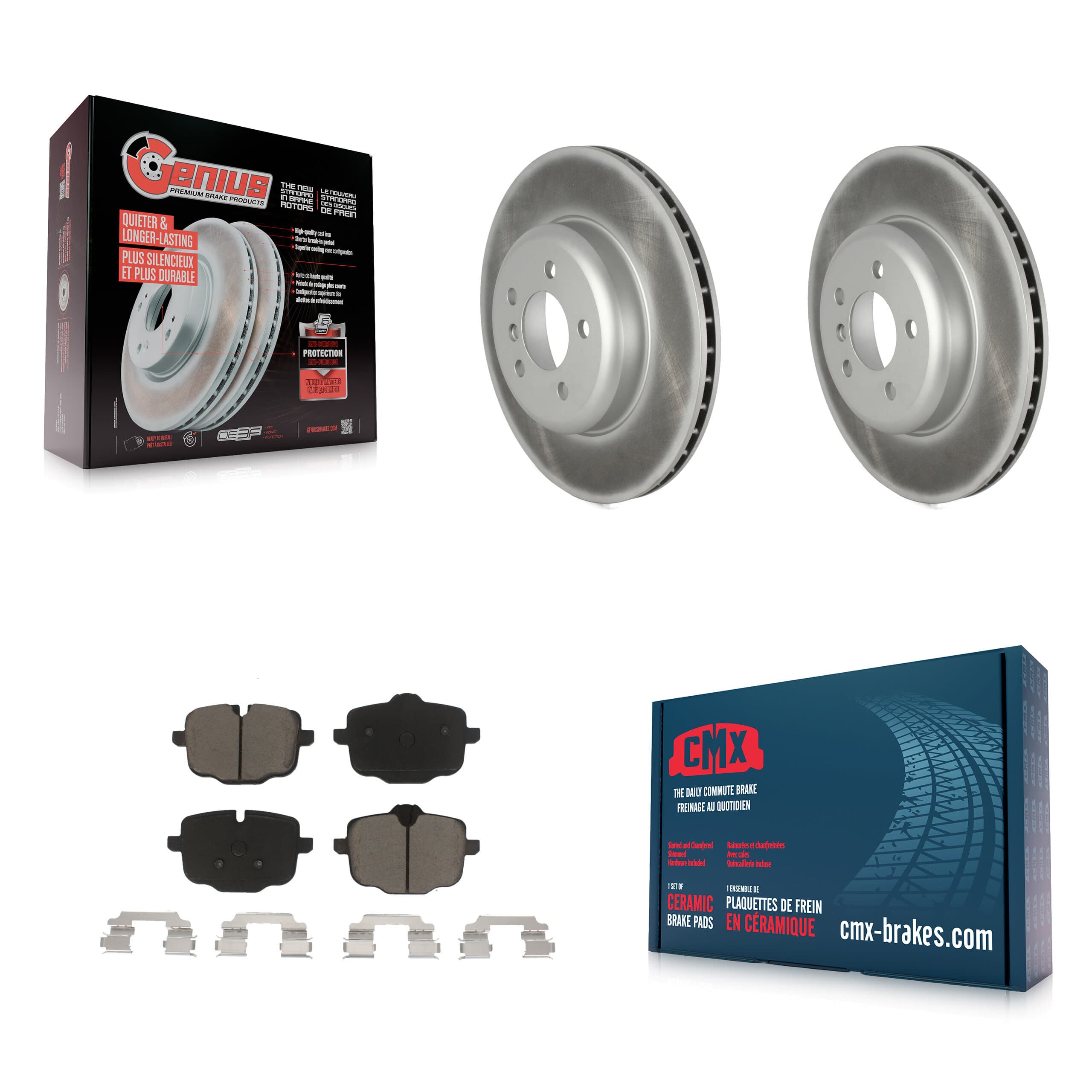 Transit Auto - KGC-102185 - Rear Disc Brake Kits image 1