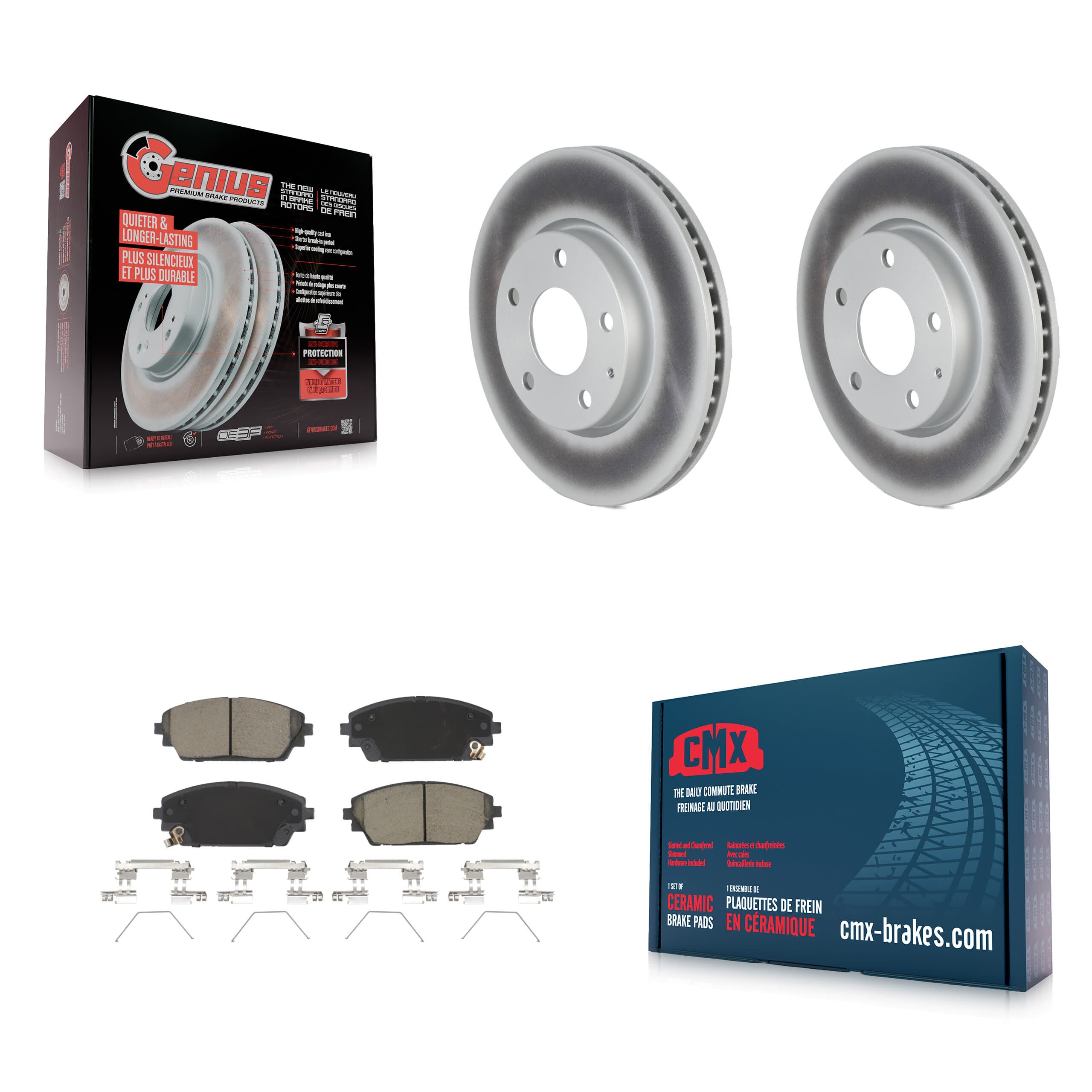 Transit Auto - KGC-102186 - Front Disc Brake Kits image 1