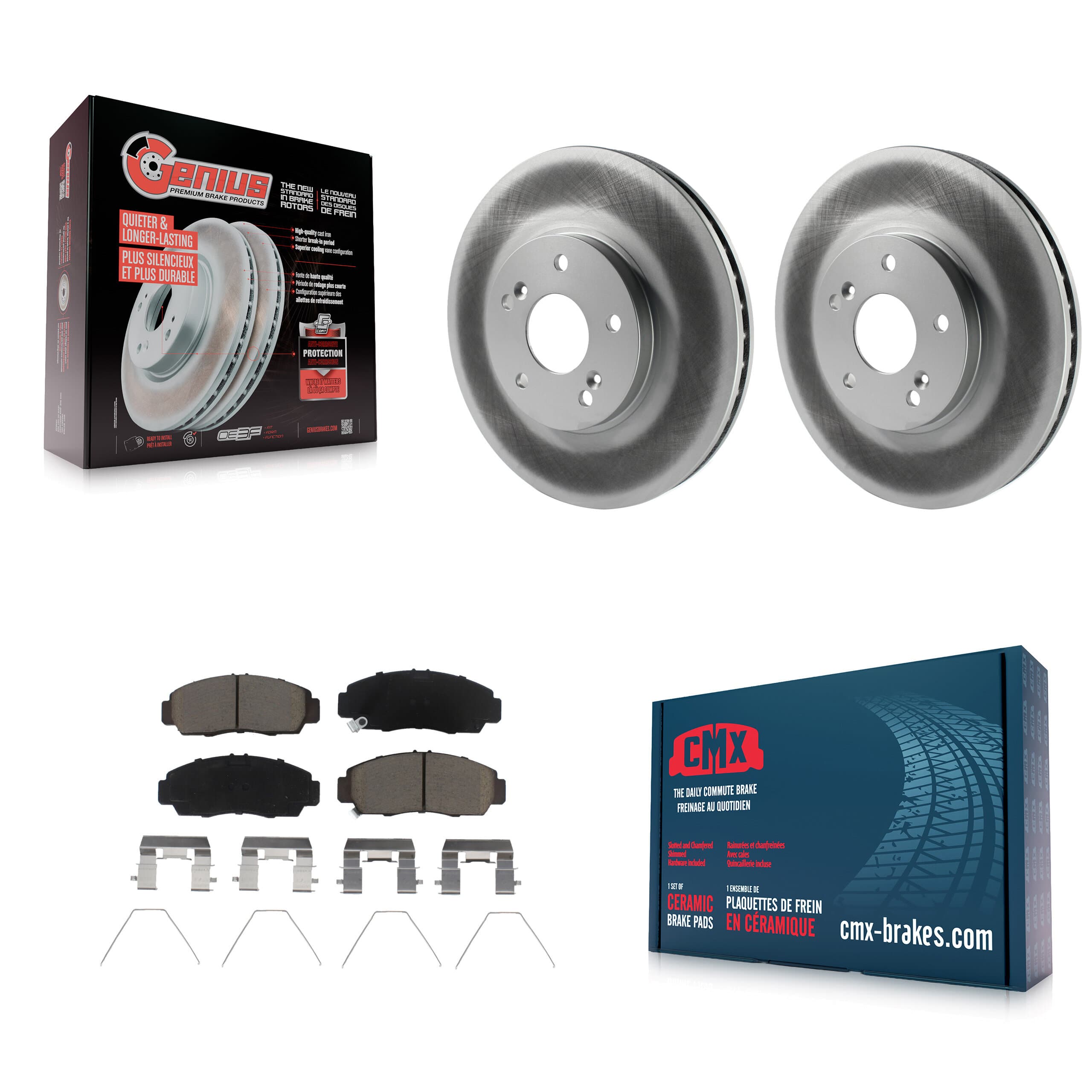 Transit Auto - KGC-102189 - Front Disc Brake Kits image 1