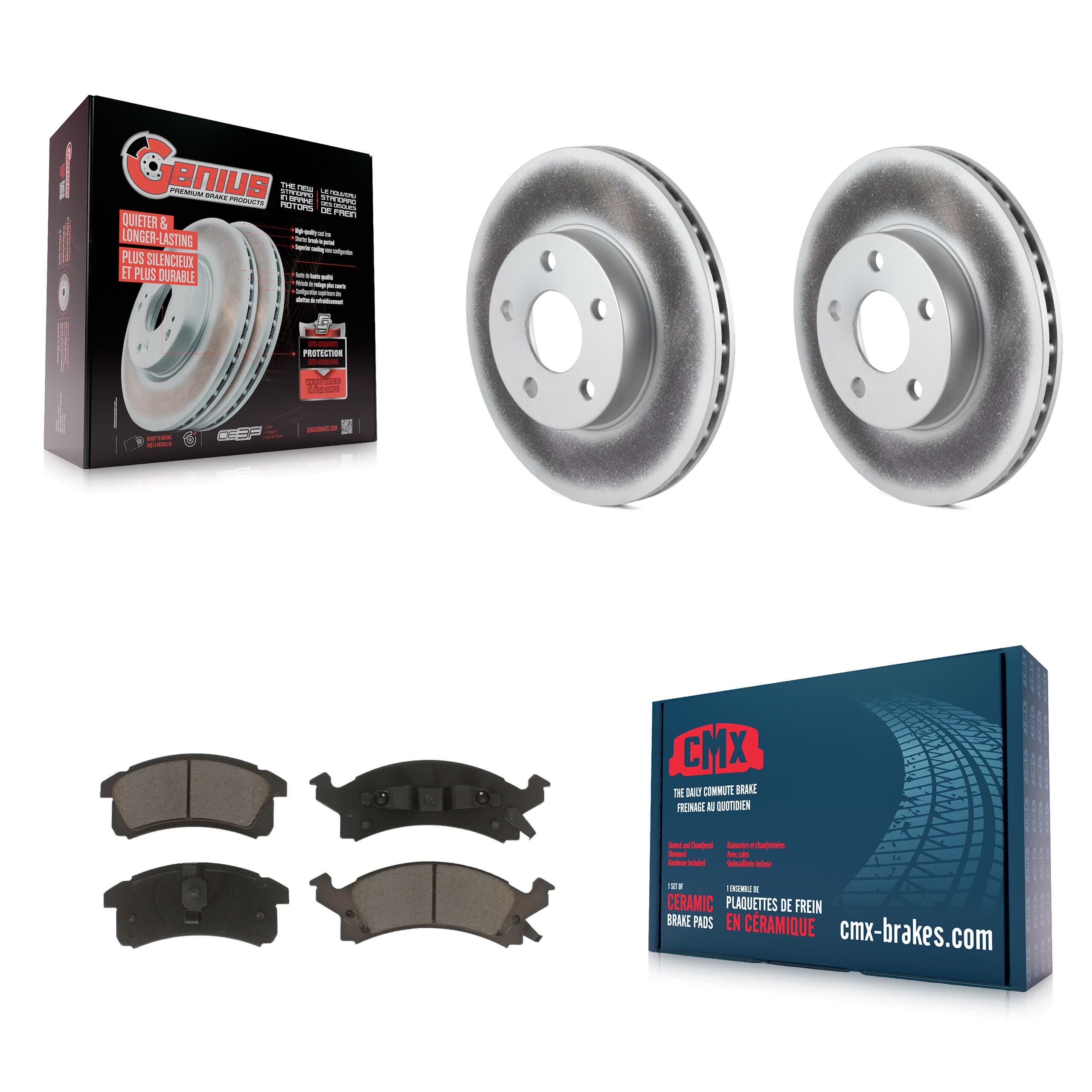 Transit Auto - KGC-102192 - Front Disc Brake Kits image 1