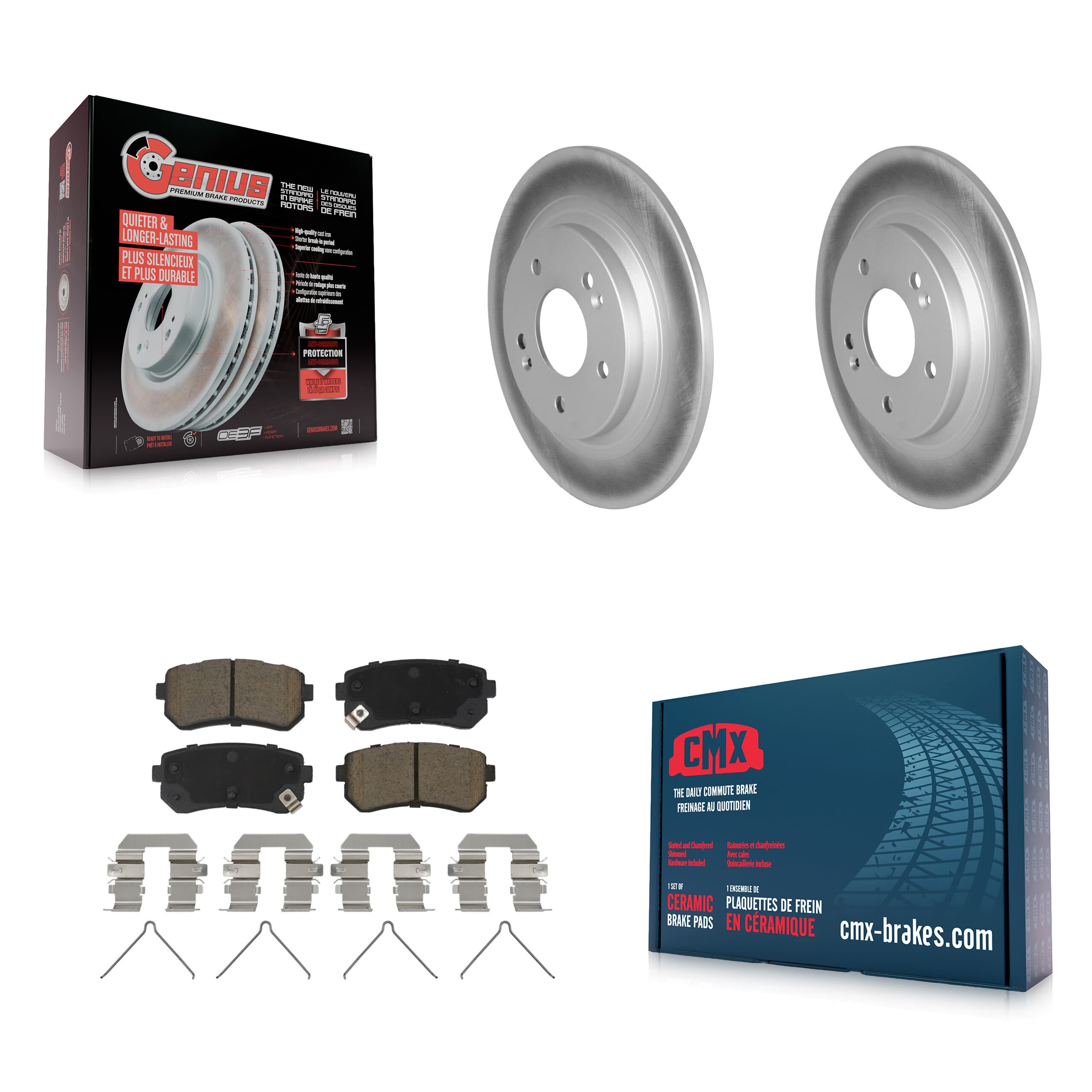 Transit Auto - KGC-102208 - Rear Disc Brake Kits image 1