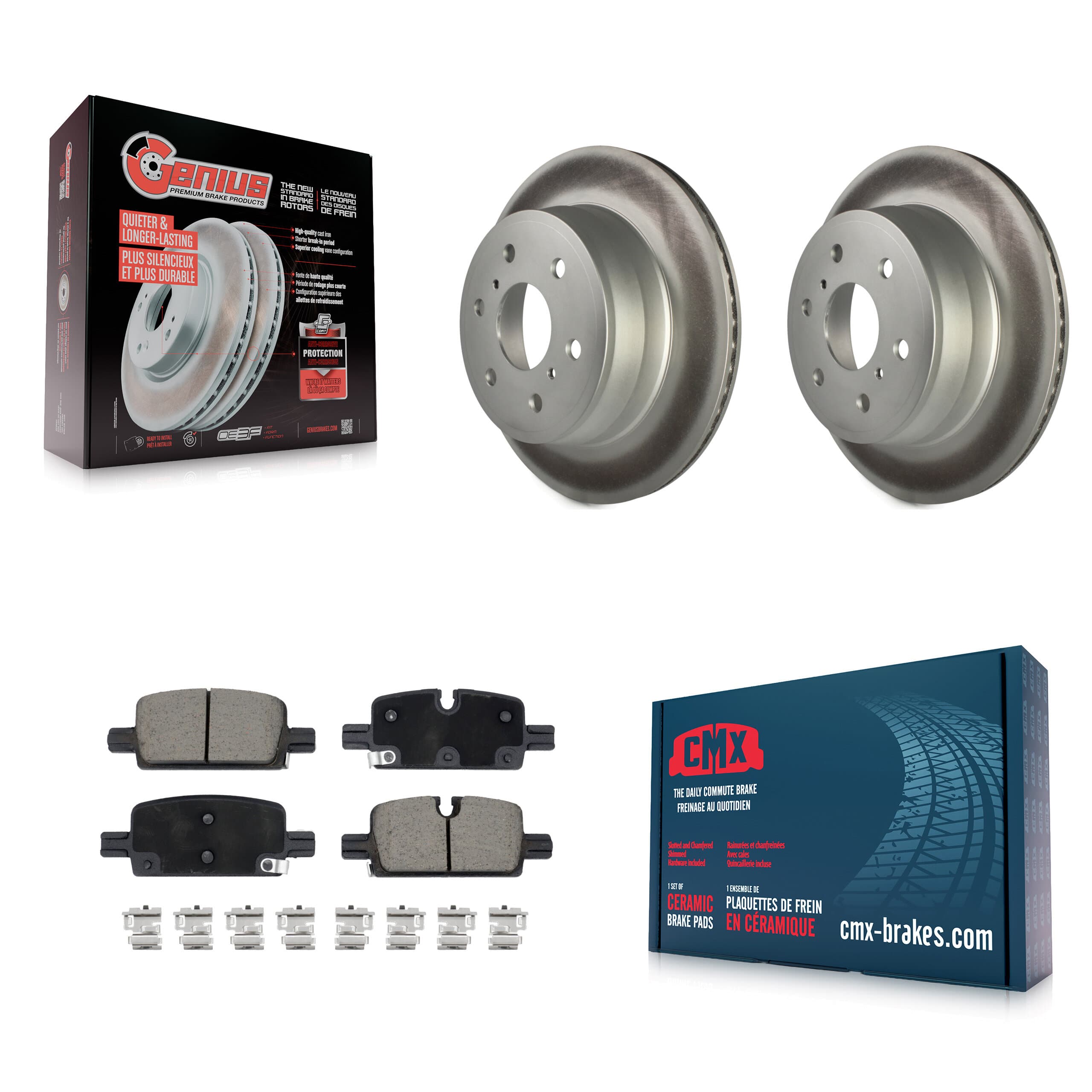 Transit Auto - KGC-102212 - Rear Disc Brake Kits image 1