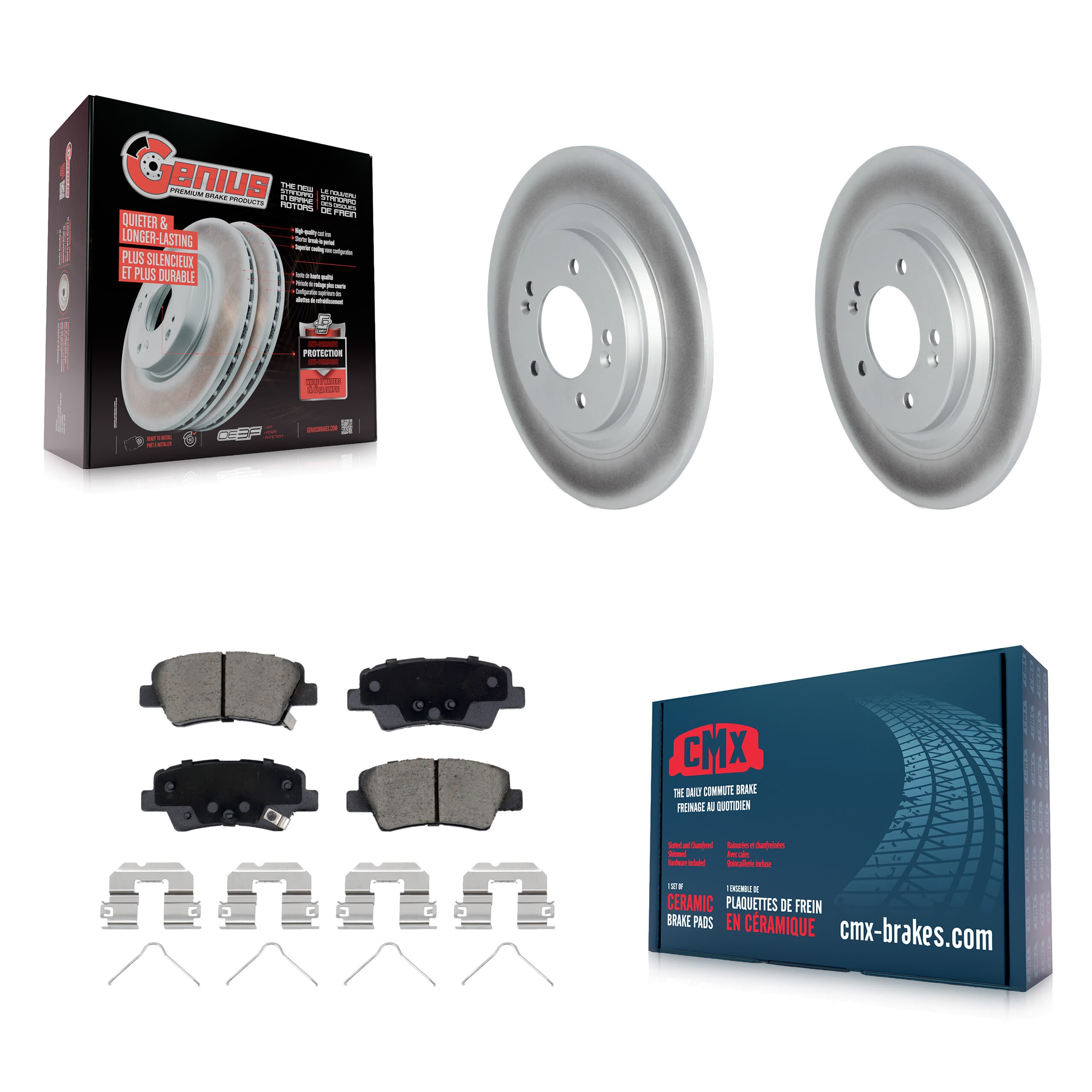 Transit Auto - KGC-102242 - Rear Disc Brake Kits image 1