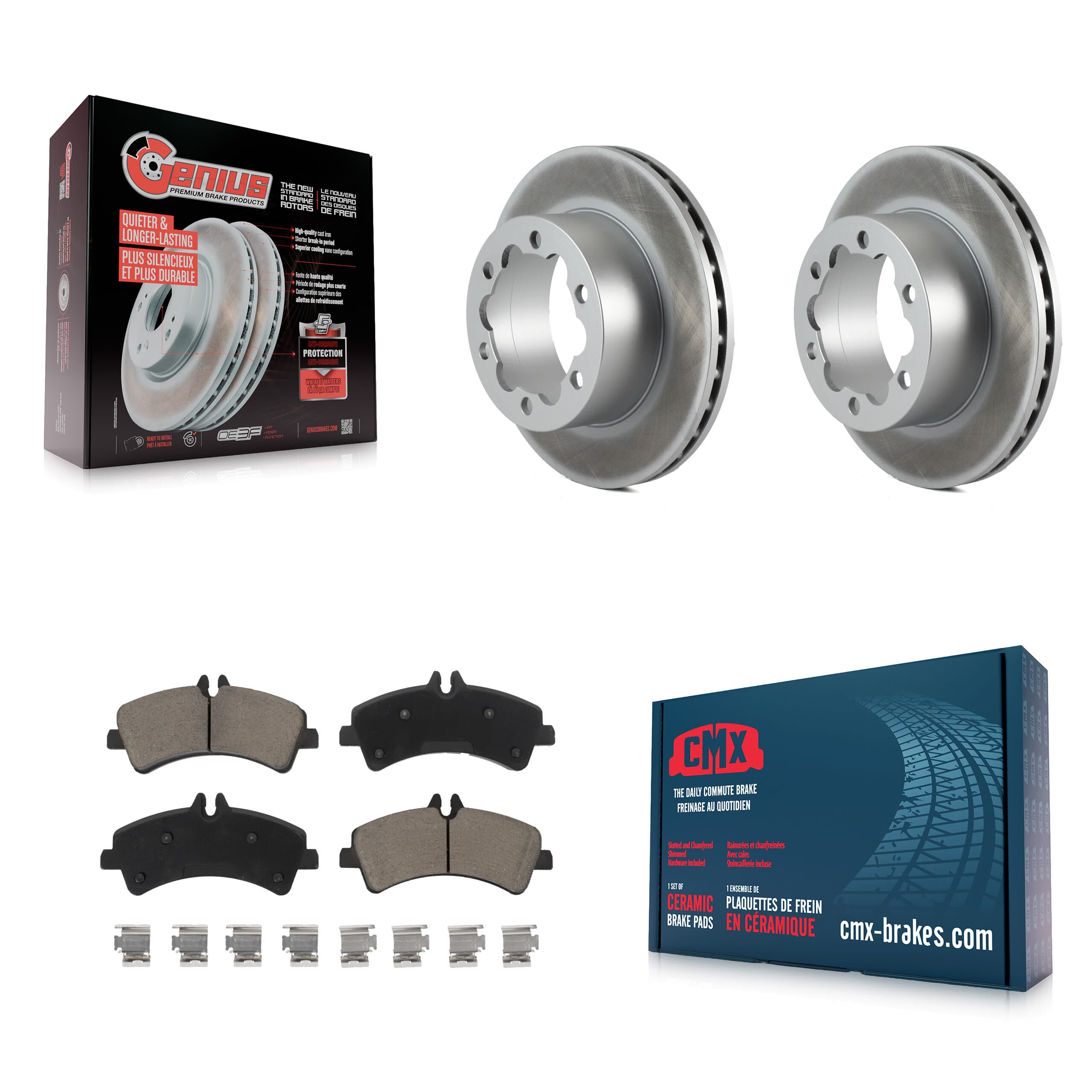 Transit Auto - KGC-102246 - Rear Disc Brake Kits image 1