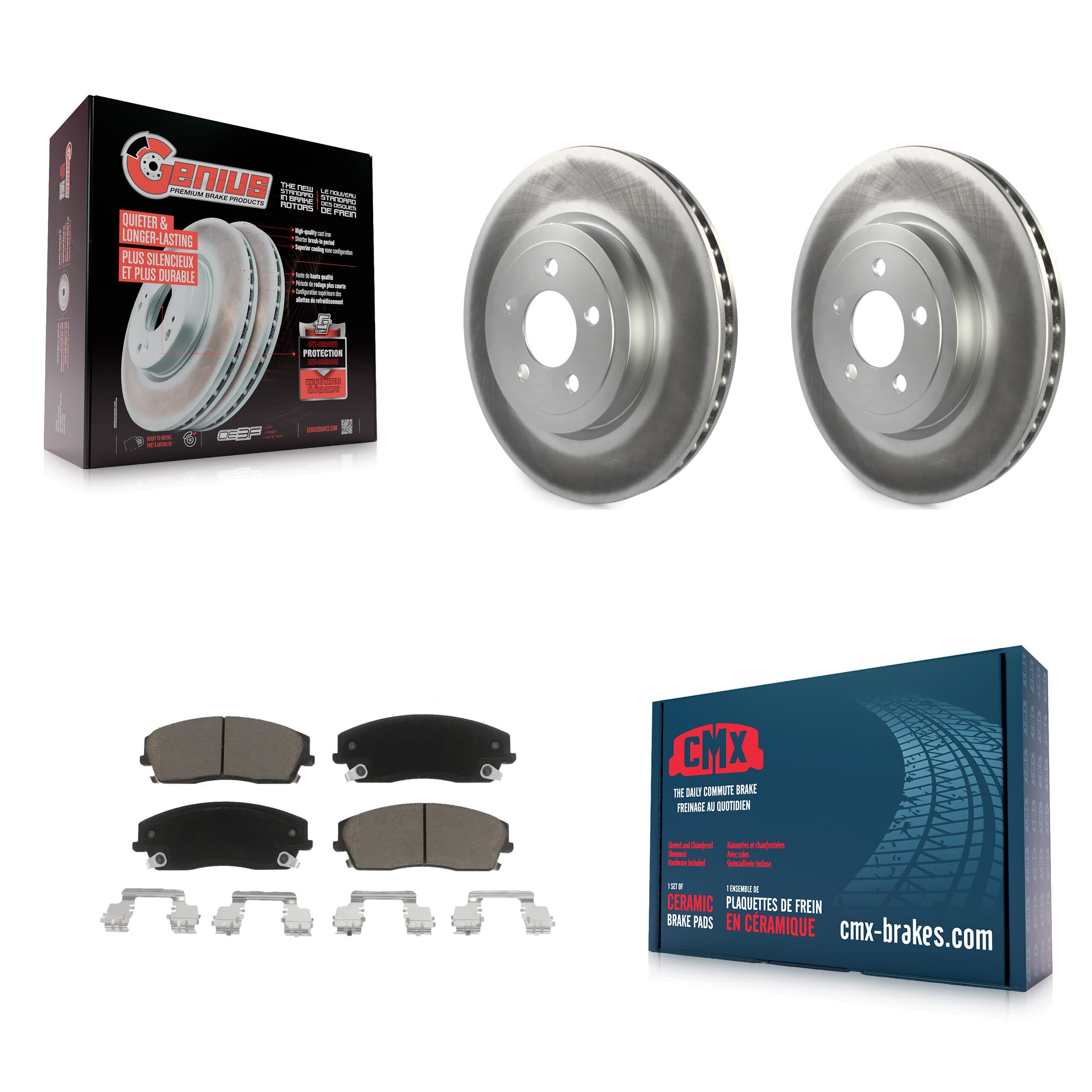 Transit Auto - KGC-102249 - Front Disc Brake Kits image 1