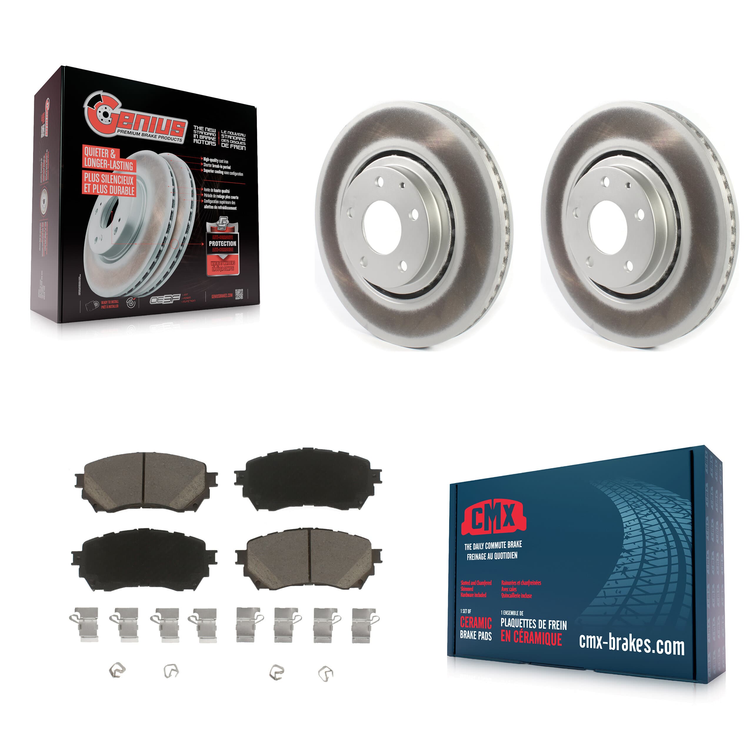 Transit Auto - KGC-102296 - Front Disc Brake Kits image 1