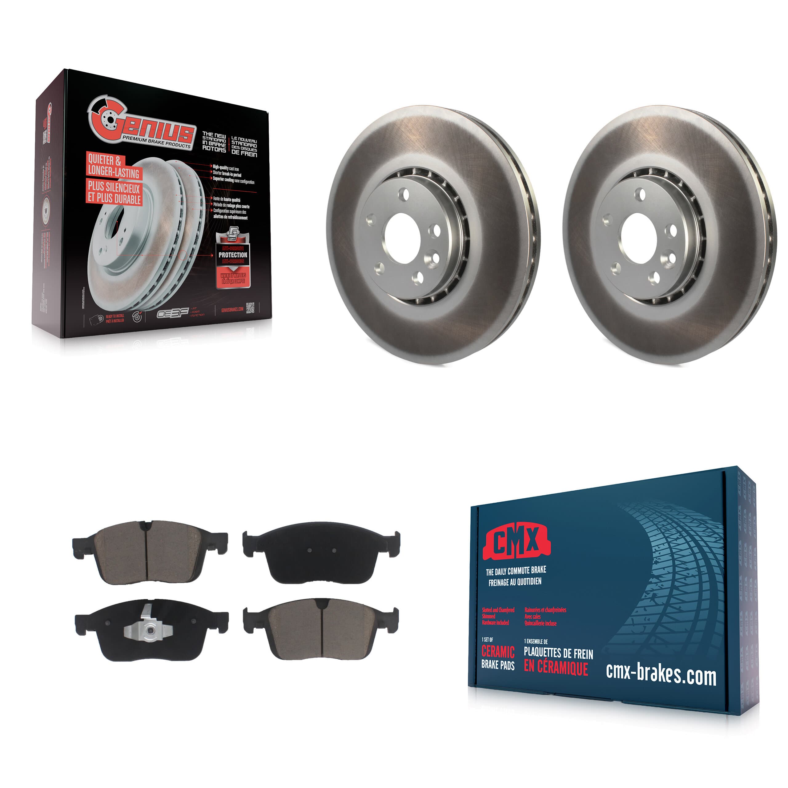 Transit Auto - KGC-102302 - Front Disc Brake Kits image 1