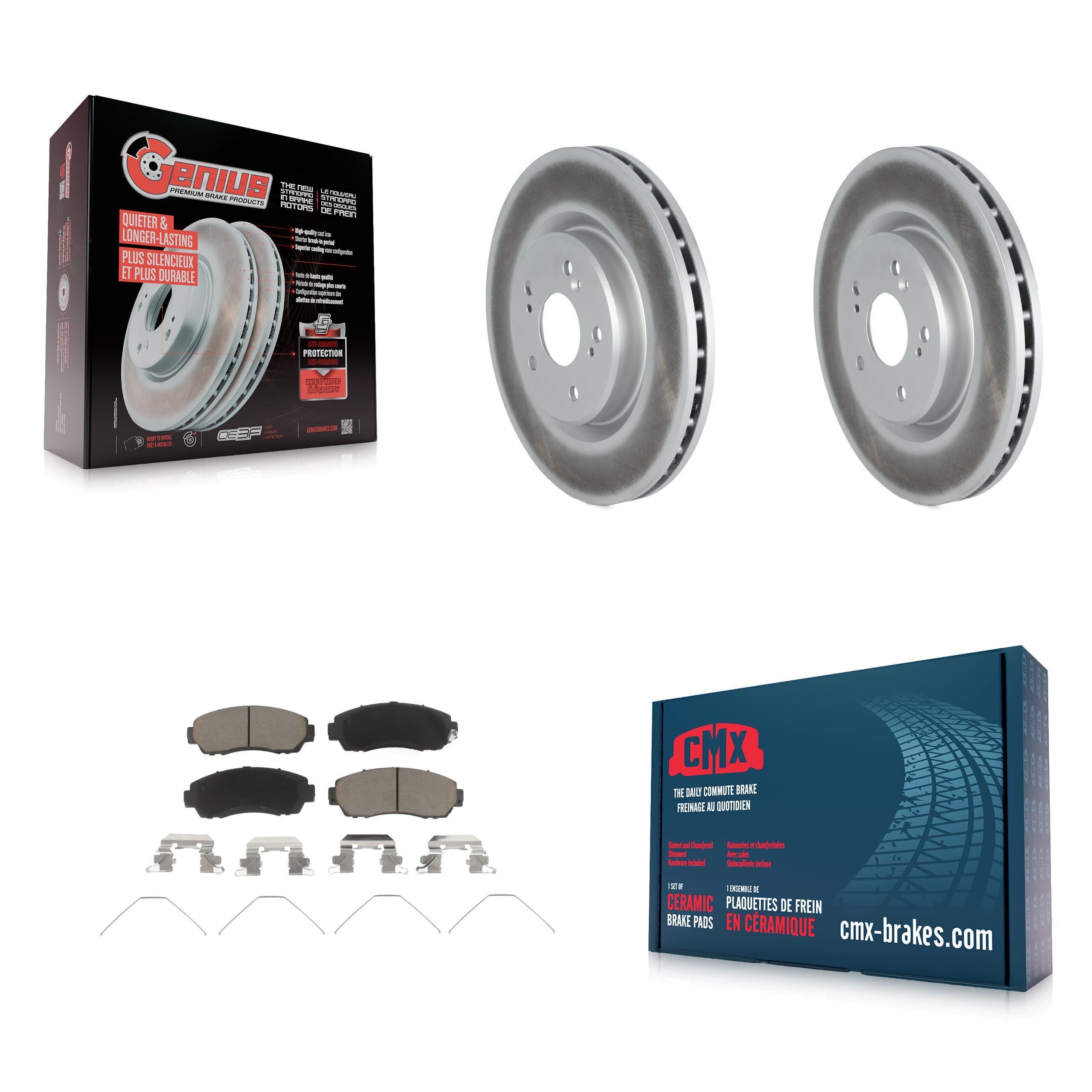 Transit Auto - KGC-102347 - Front Disc Brake Kits image 1