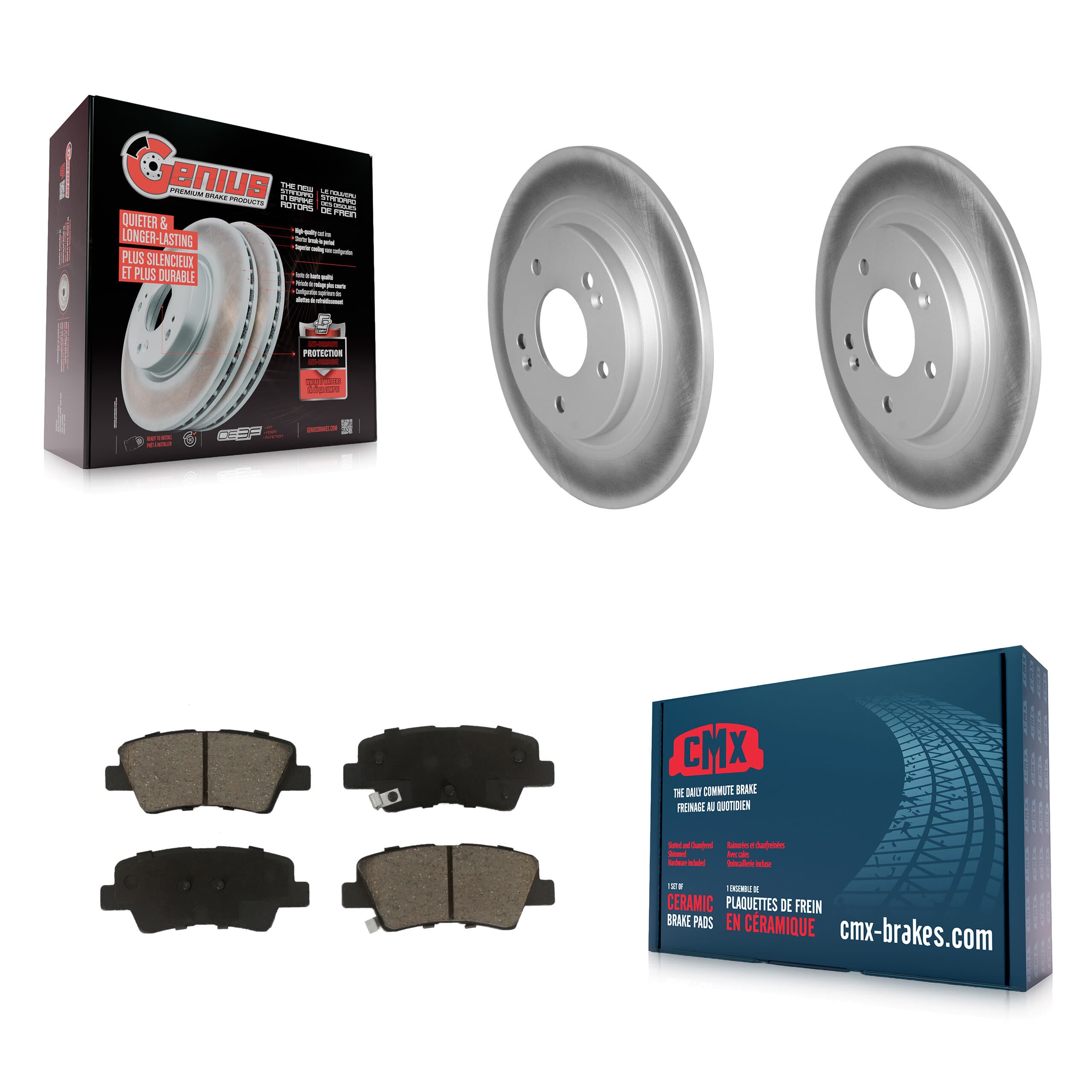 Transit Auto - KGC-102385 - Rear Disc Brake Kits image 1