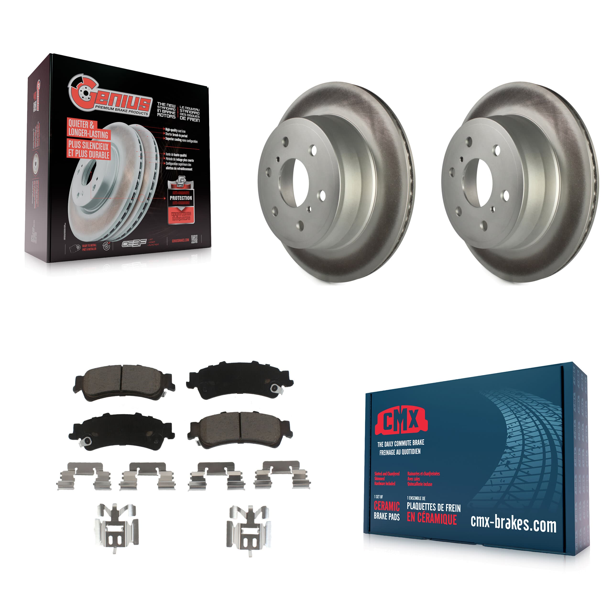 Transit Auto - KGC-102390 - Rear Disc Brake Kits image 1