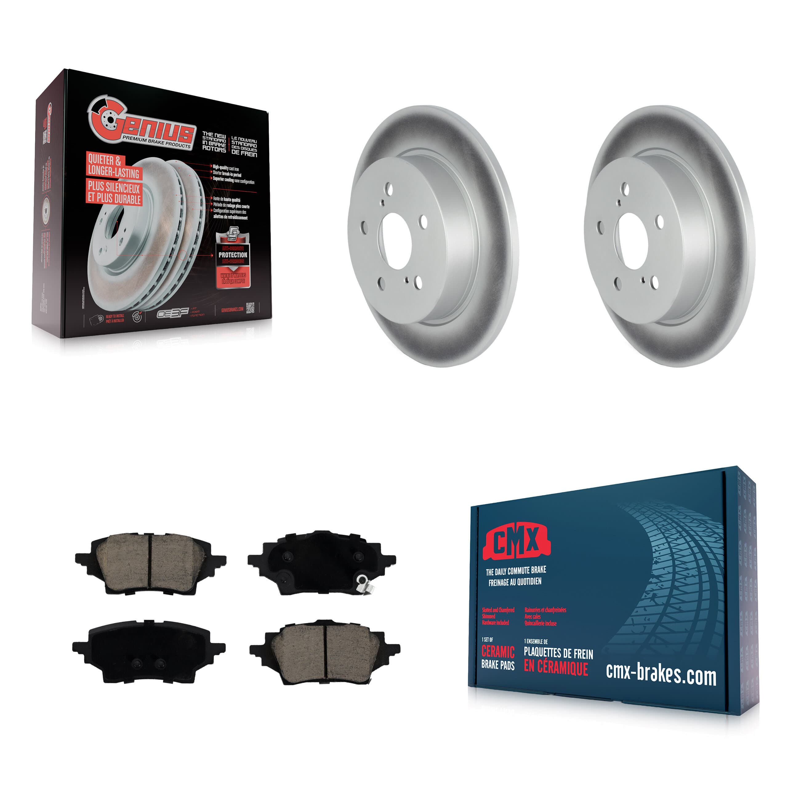 Transit Auto - KGC-102426 - Rear Disc Brake Kits image 1
