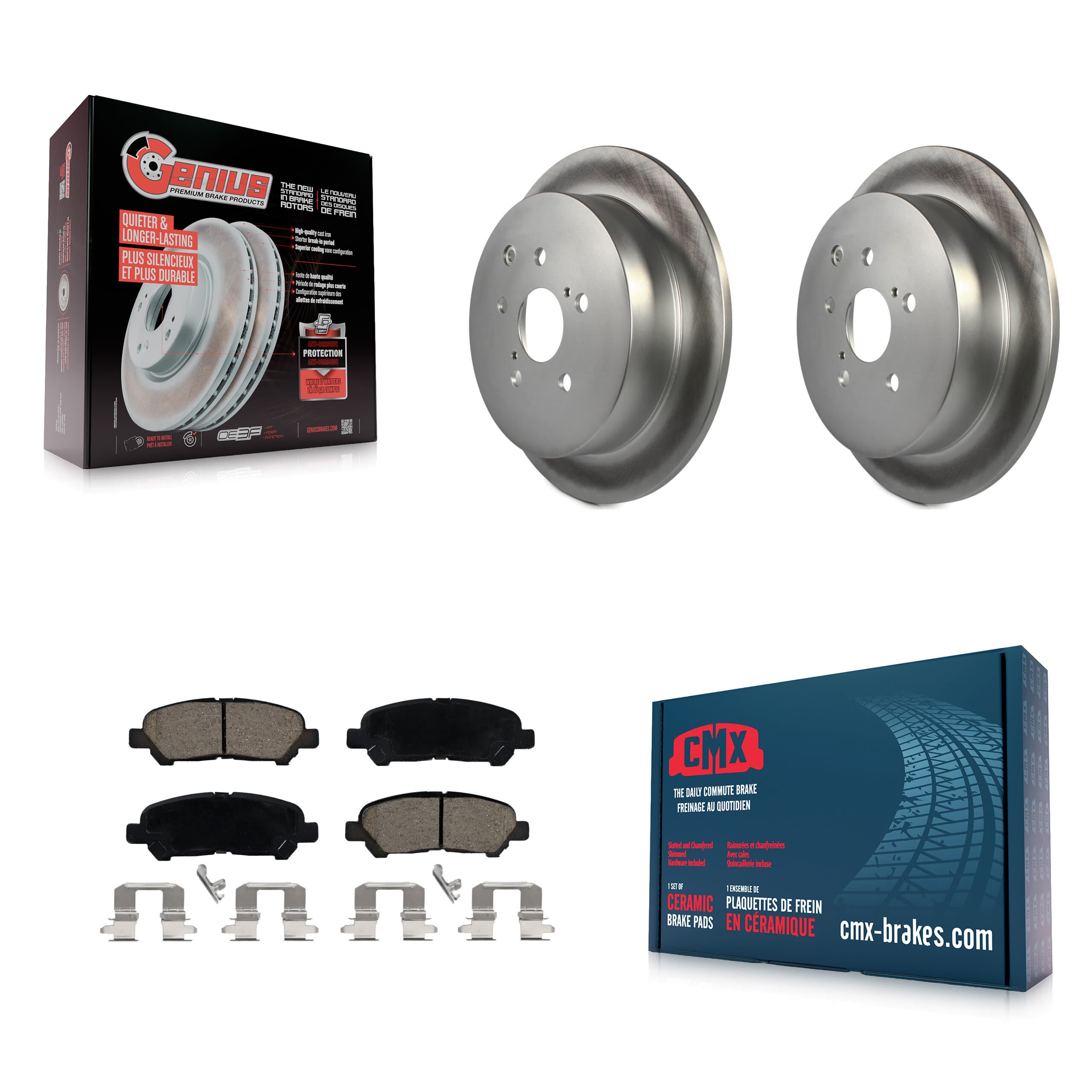 Transit Auto - KGC-102429 - Rear Disc Brake Kits image 1