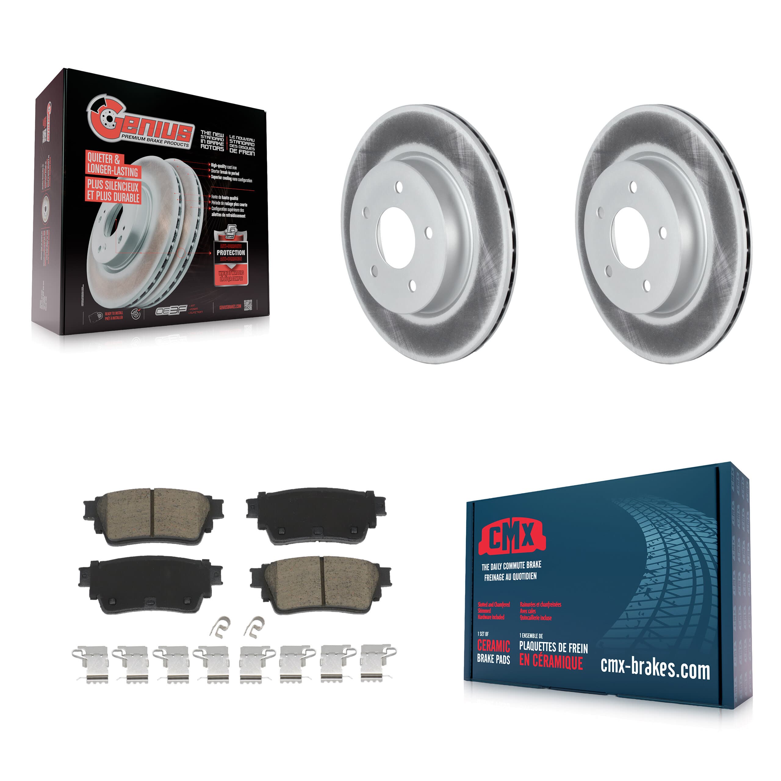 Transit Auto - KGC-102450 - Rear Disc Brake Kits image 1