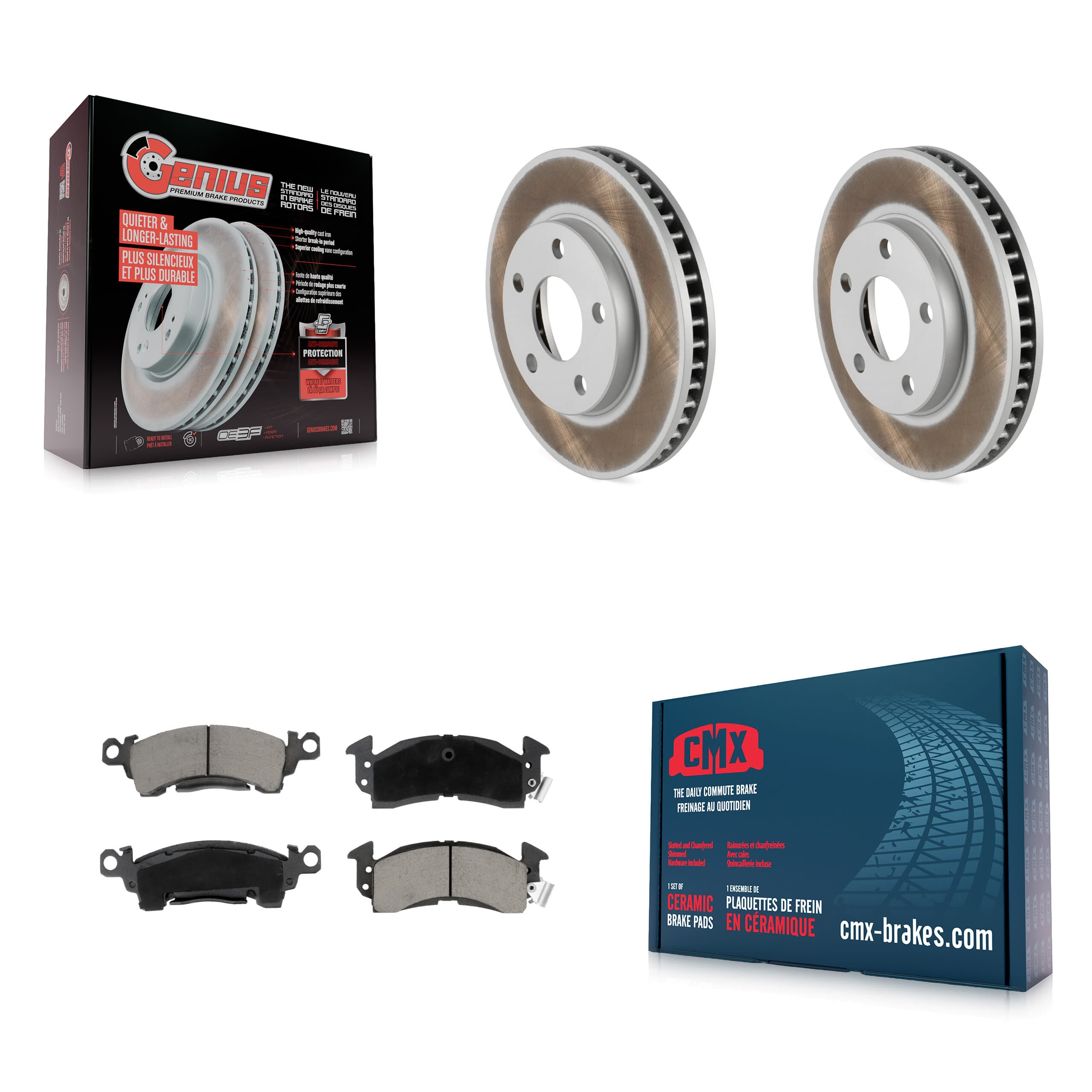 Transit Auto - KGC-102462 - Front Disc Brake Kits image 1