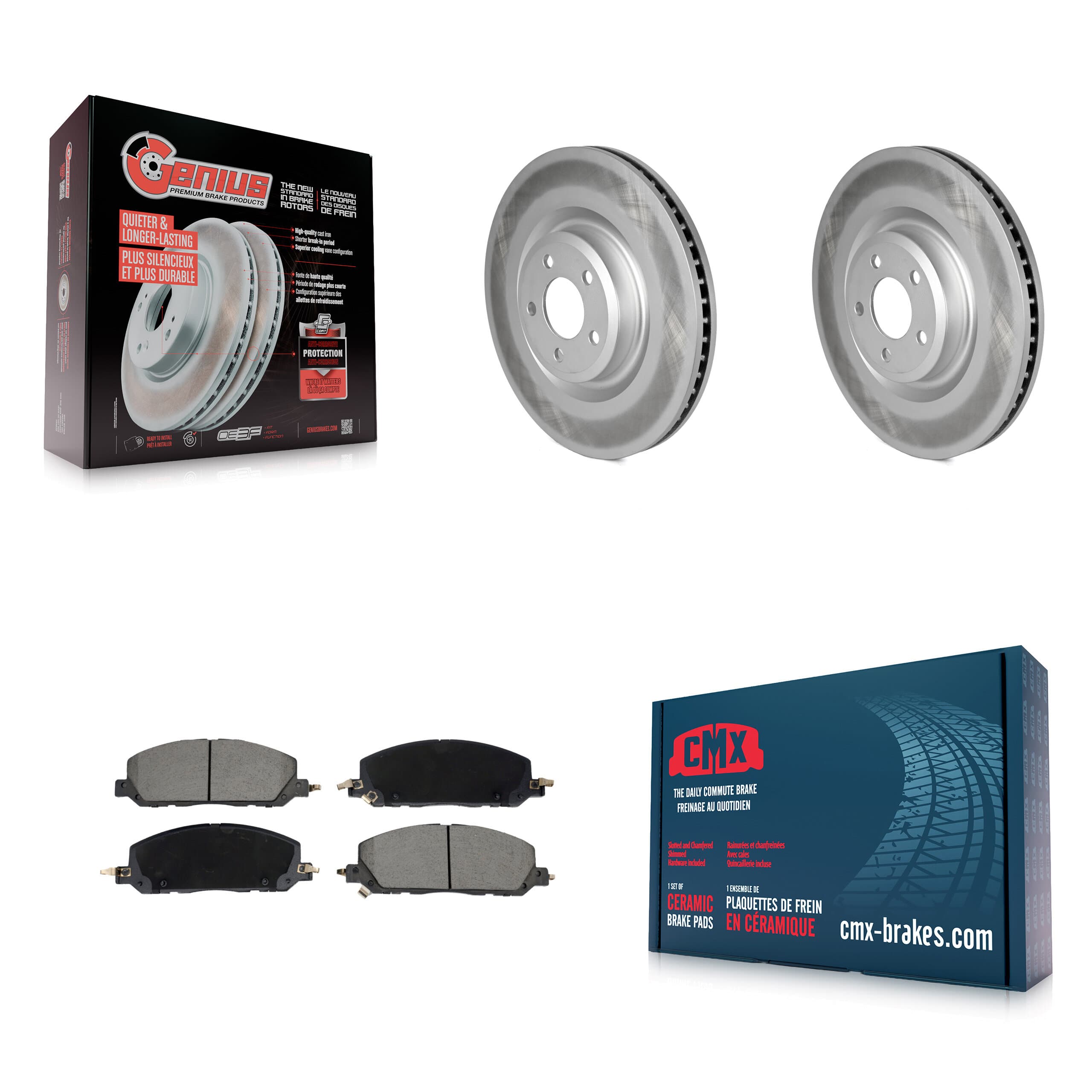 Transit Auto - KGC-102558 - Front Disc Brake Kits image 1
