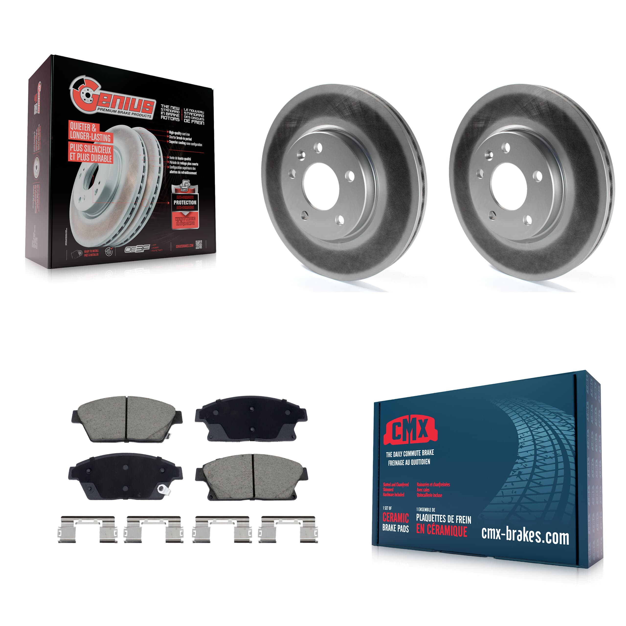 Transit Auto - KGC-102563 - Front Disc Brake Kits image 1