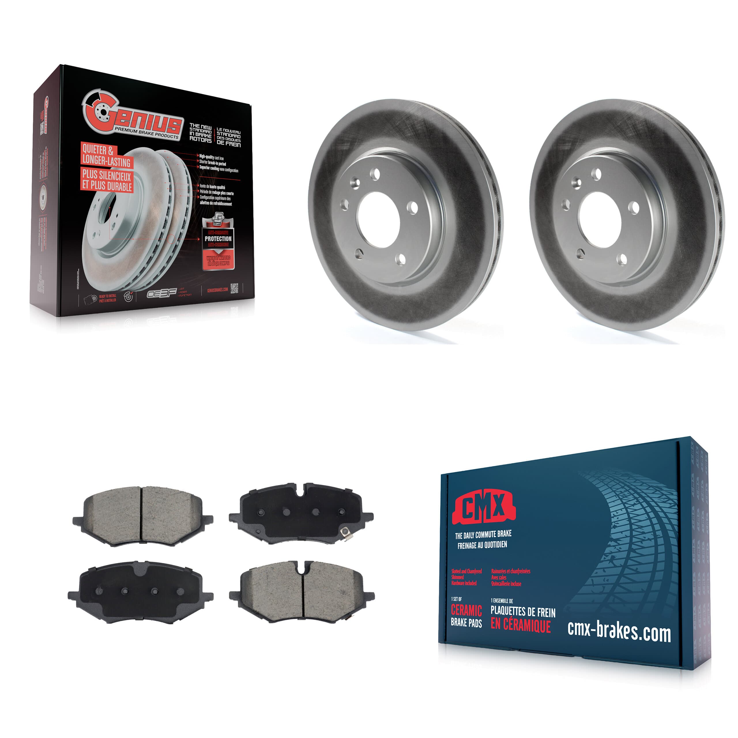 Transit Auto - KGC-102564 - Front Disc Brake Kits image 1