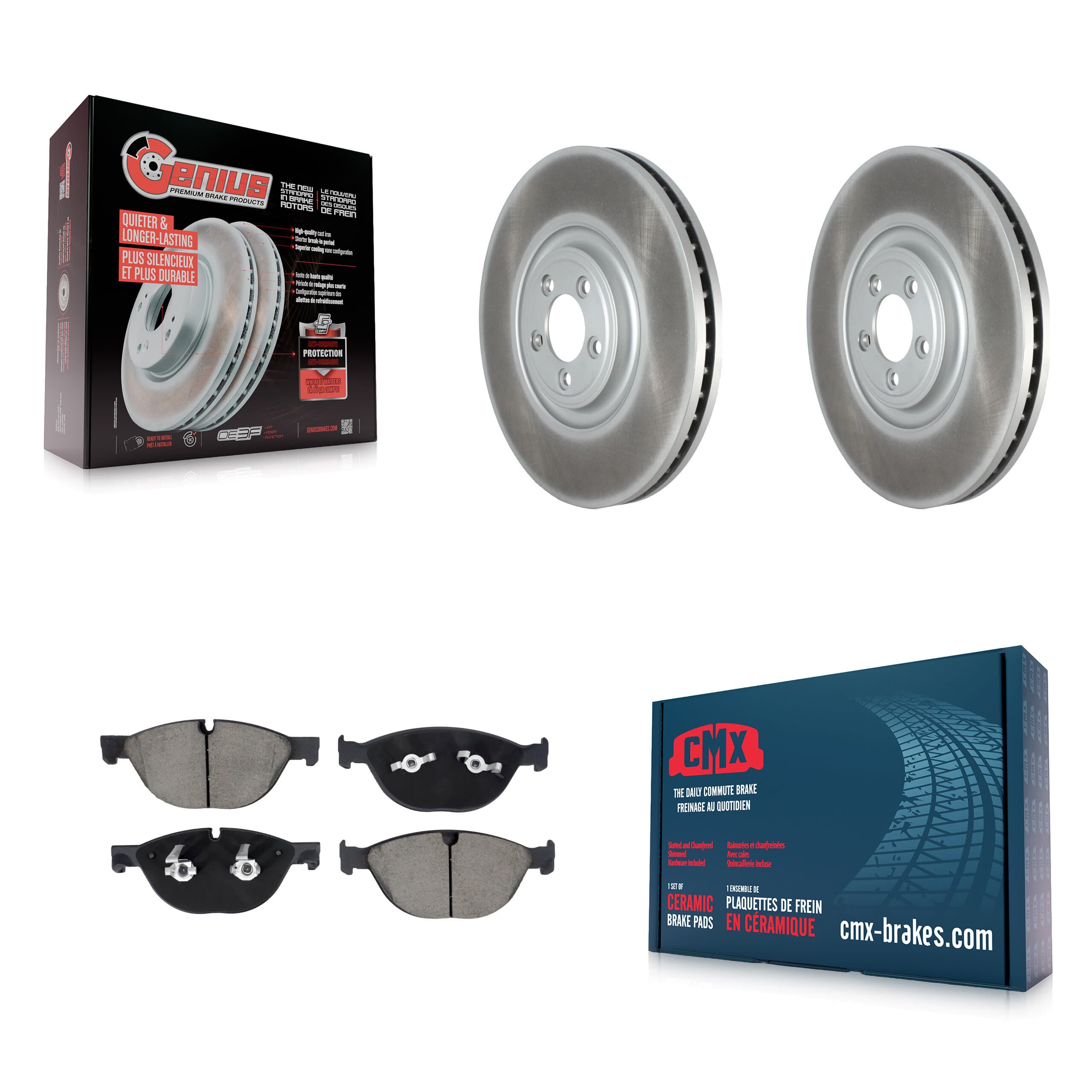 Transit Auto - KGC-102569 - Front Disc Brake Kits image 1