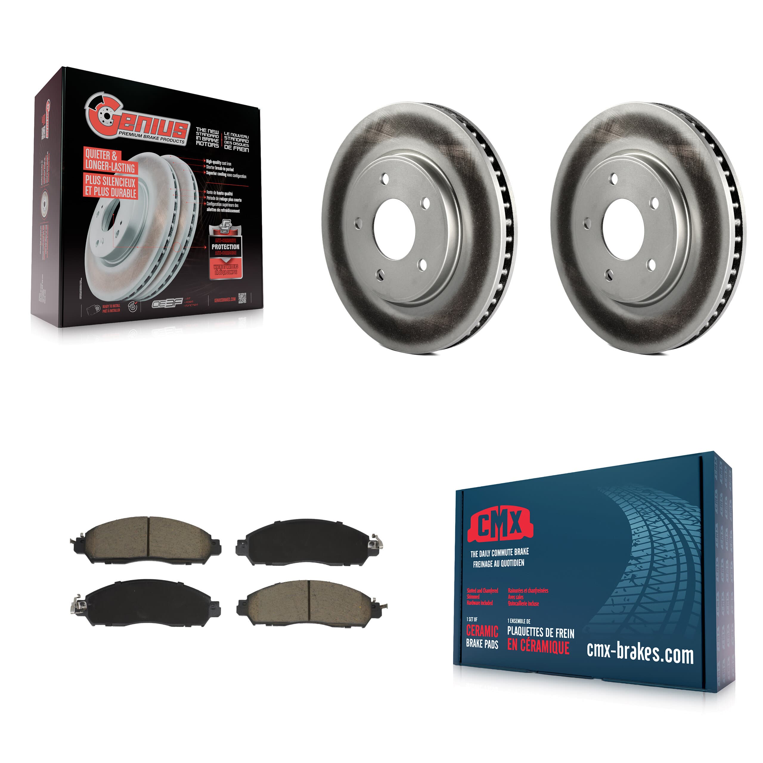 Transit Auto - KGC-102581 - Front Disc Brake Kits image 1