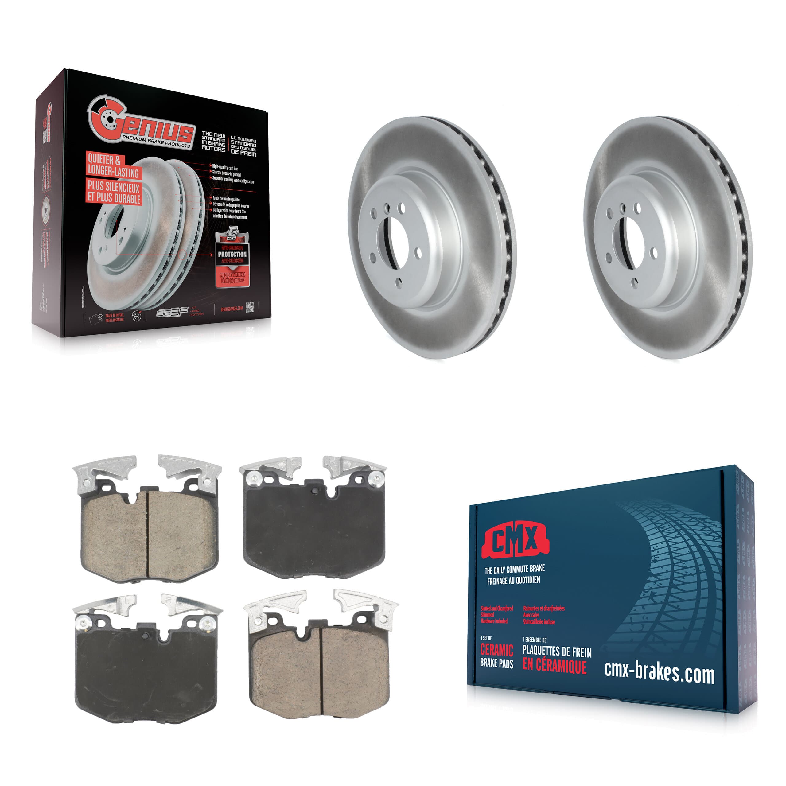 Transit Auto - KGC-102585 - Front Disc Brake Kits image 1
