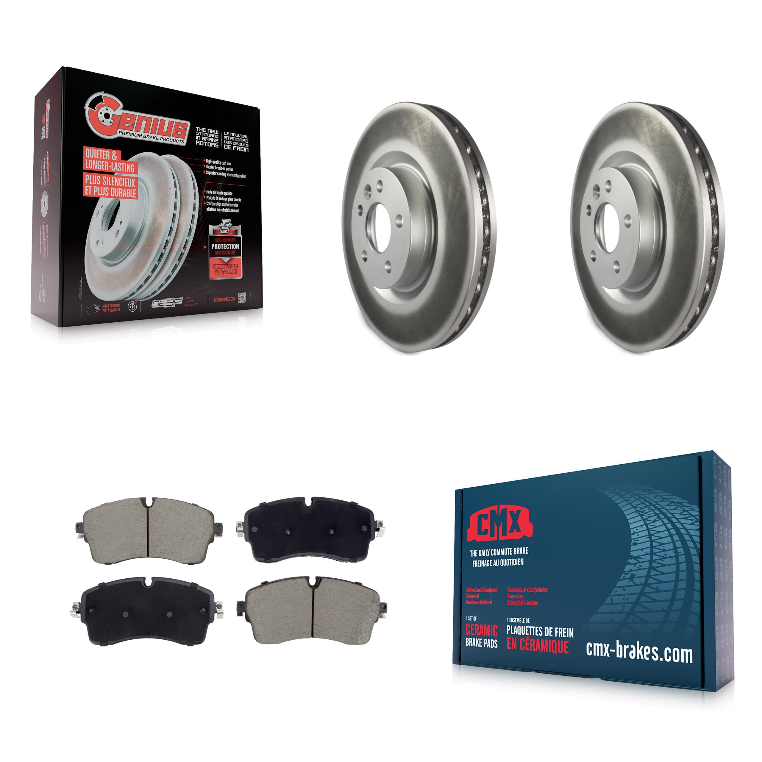 Transit Auto - KGC-102587 - Front Disc Brake Kits image 1