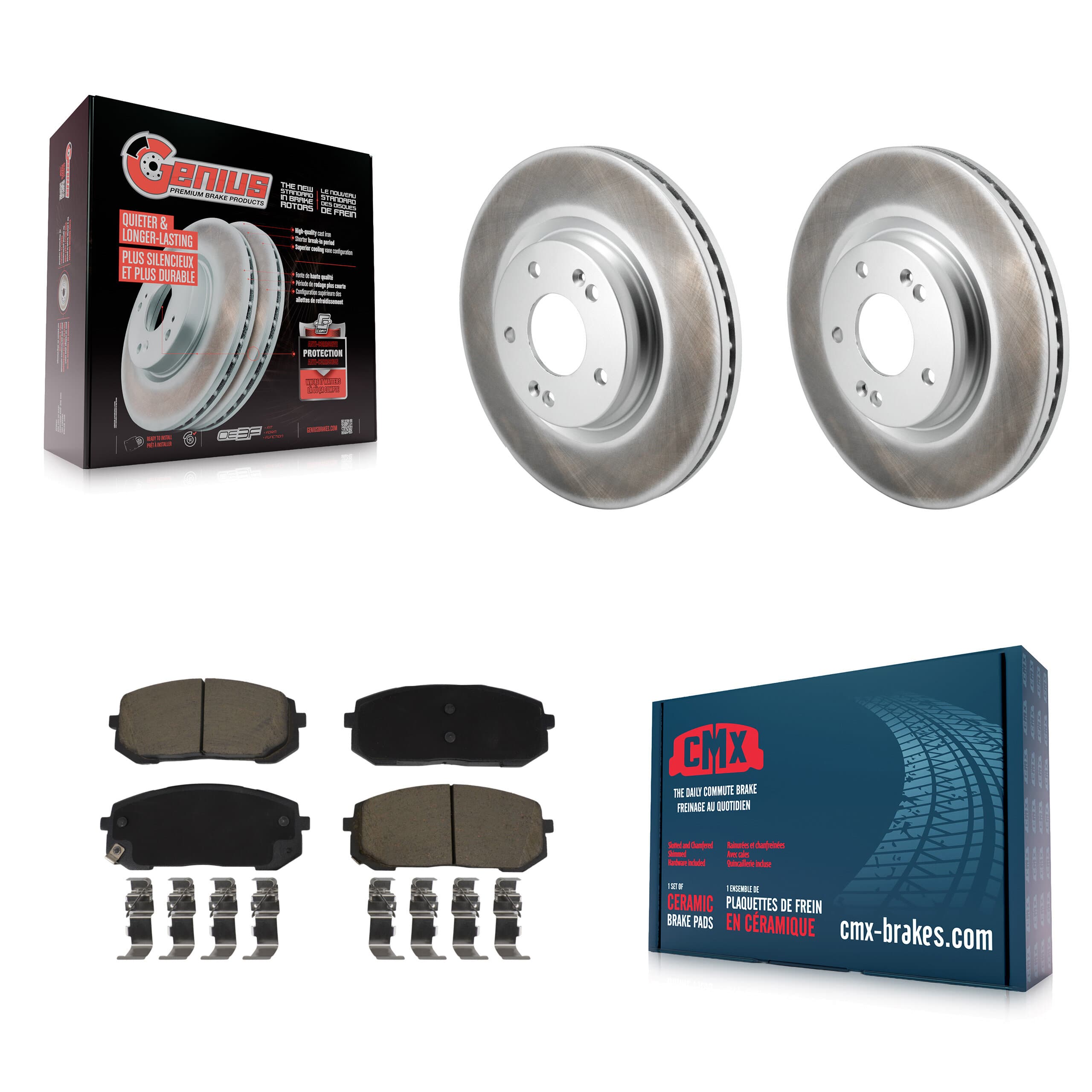 Transit Auto - KGC-102596 - Front Disc Brake Kits image 1
