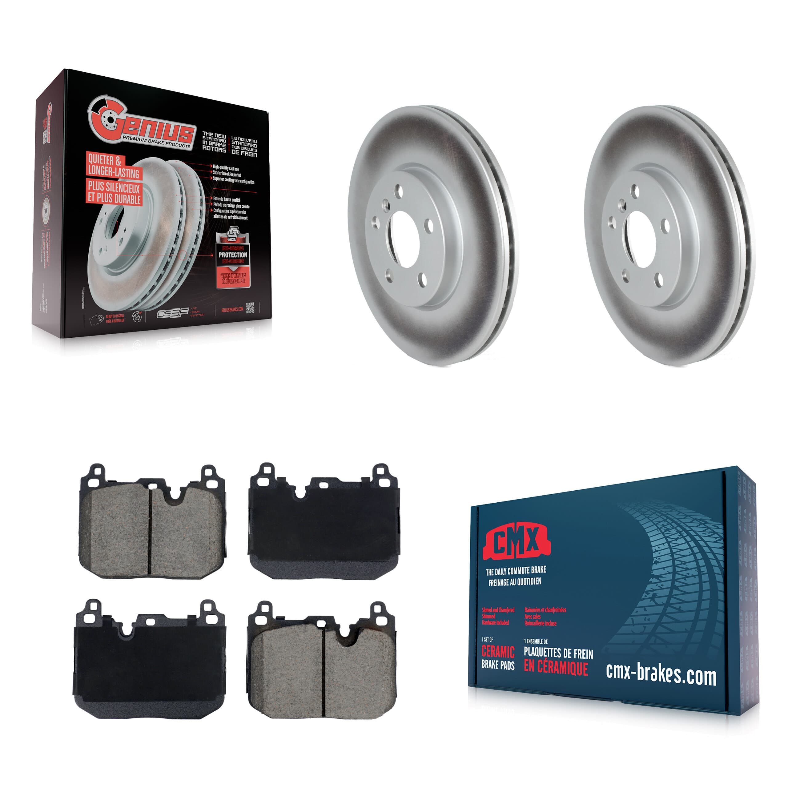 Transit Auto - KGC-102599 - Front Disc Brake Kits image 1
