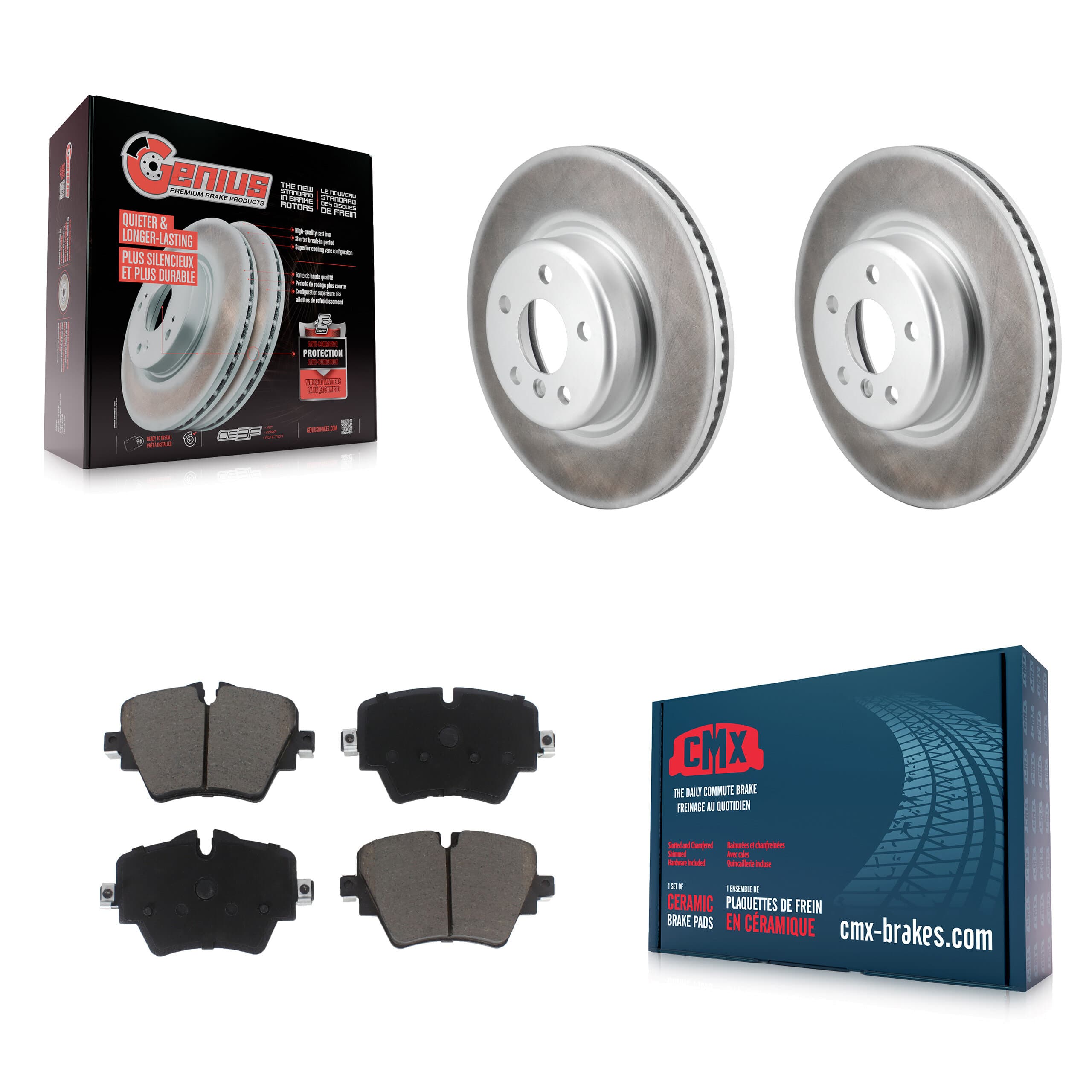 Transit Auto - KGC-102602 - Front Disc Brake Kits image 1