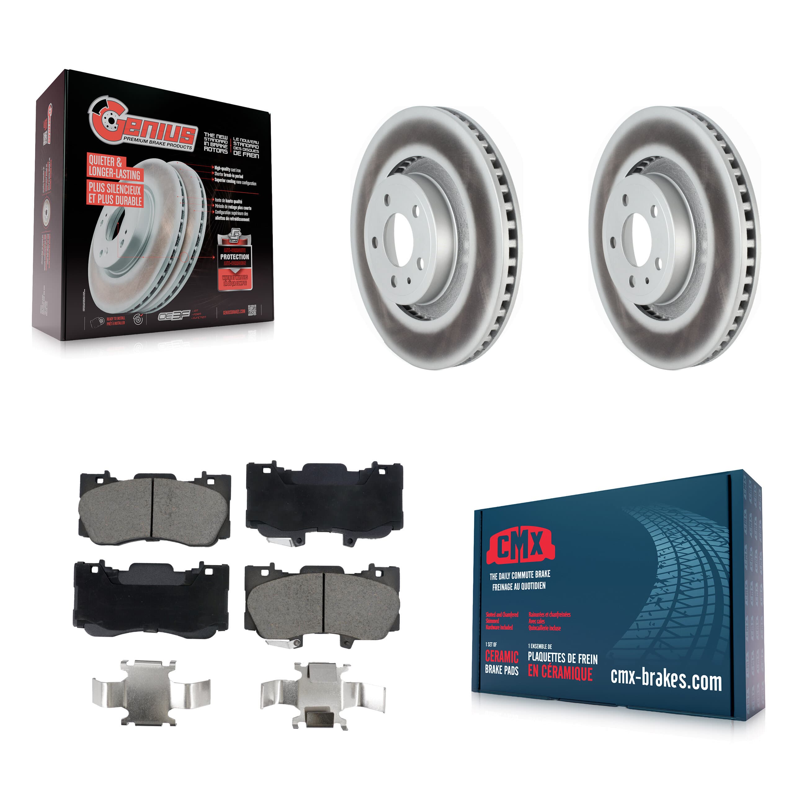 Transit Auto - KGC-102611 - Front Disc Brake Kits image 1