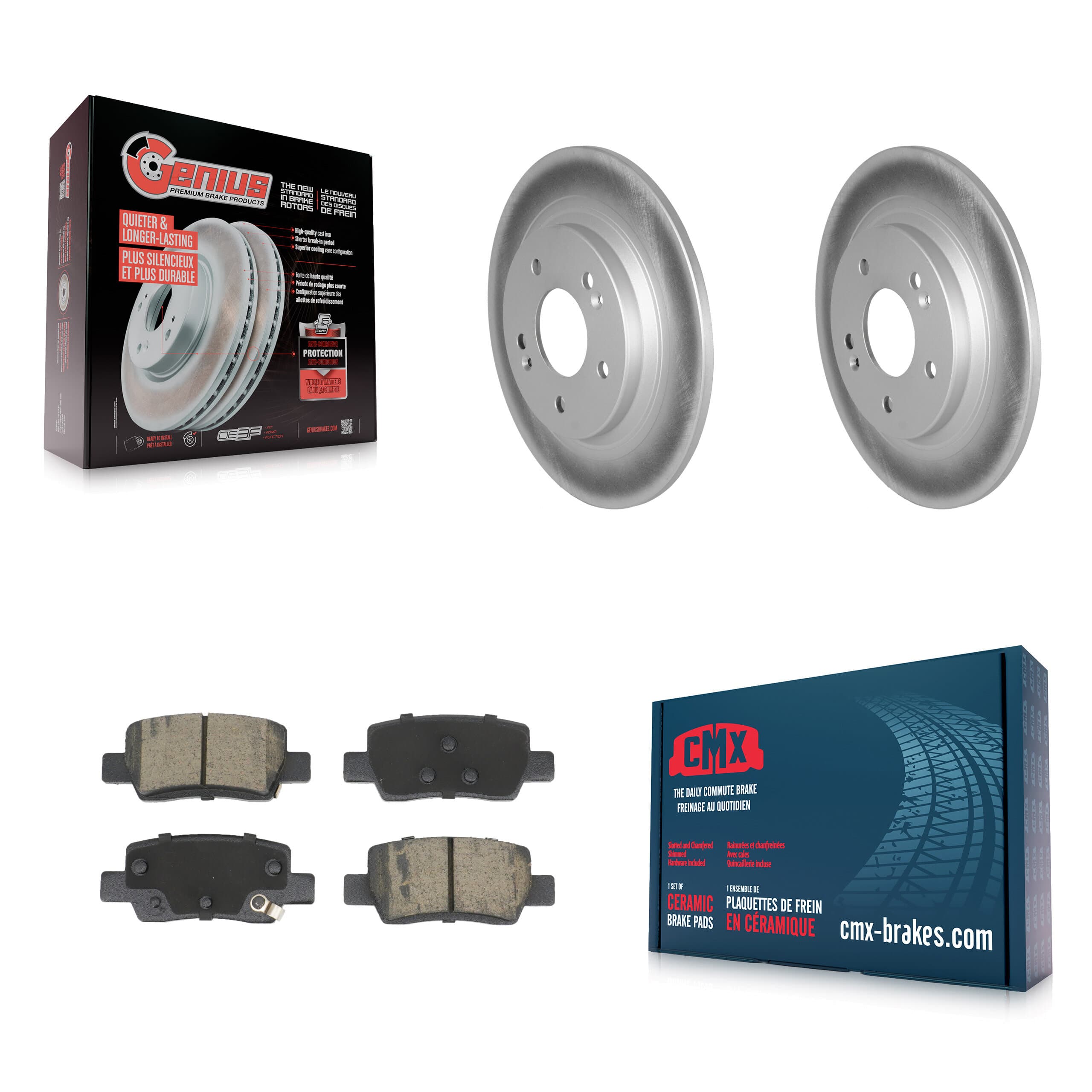 Transit Auto - KGC-102620 - Rear Disc Brake Kits image 1