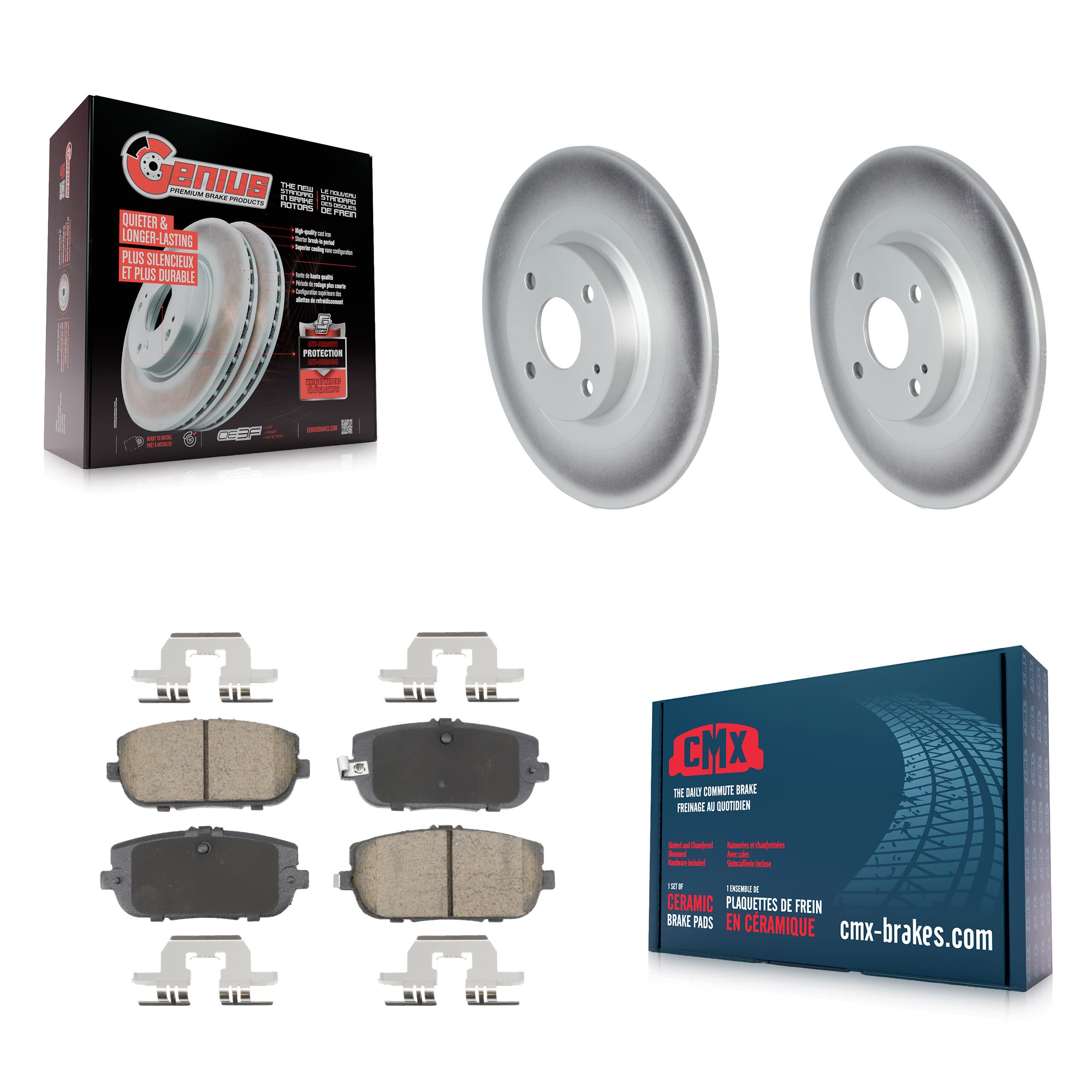 Transit Auto - KGC-102624 - Rear Disc Brake Kits image 1
