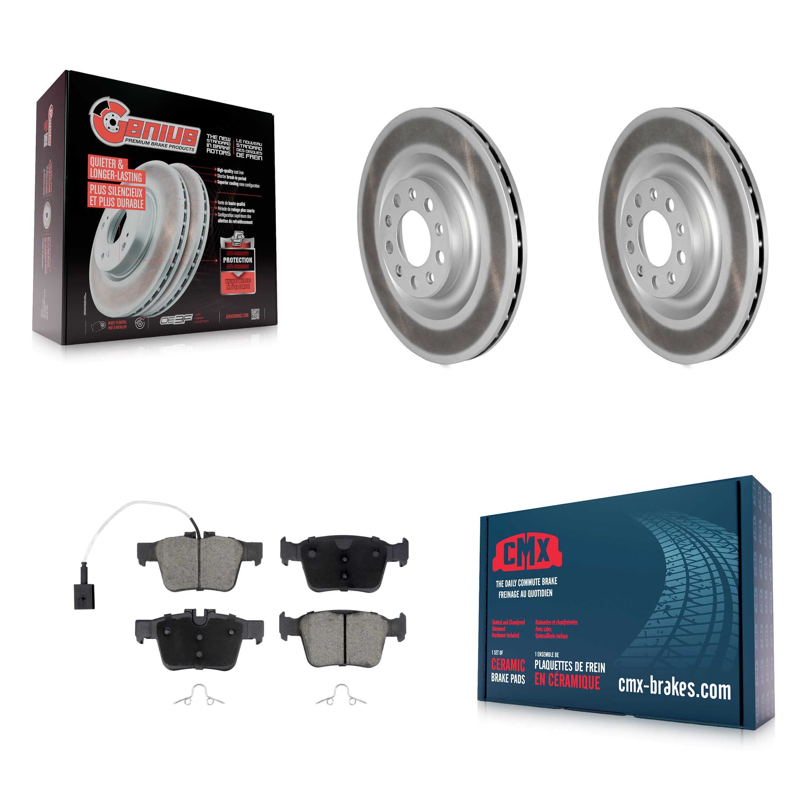 Transit Auto - KGC-102626 - Rear Disc Brake Kits image 1
