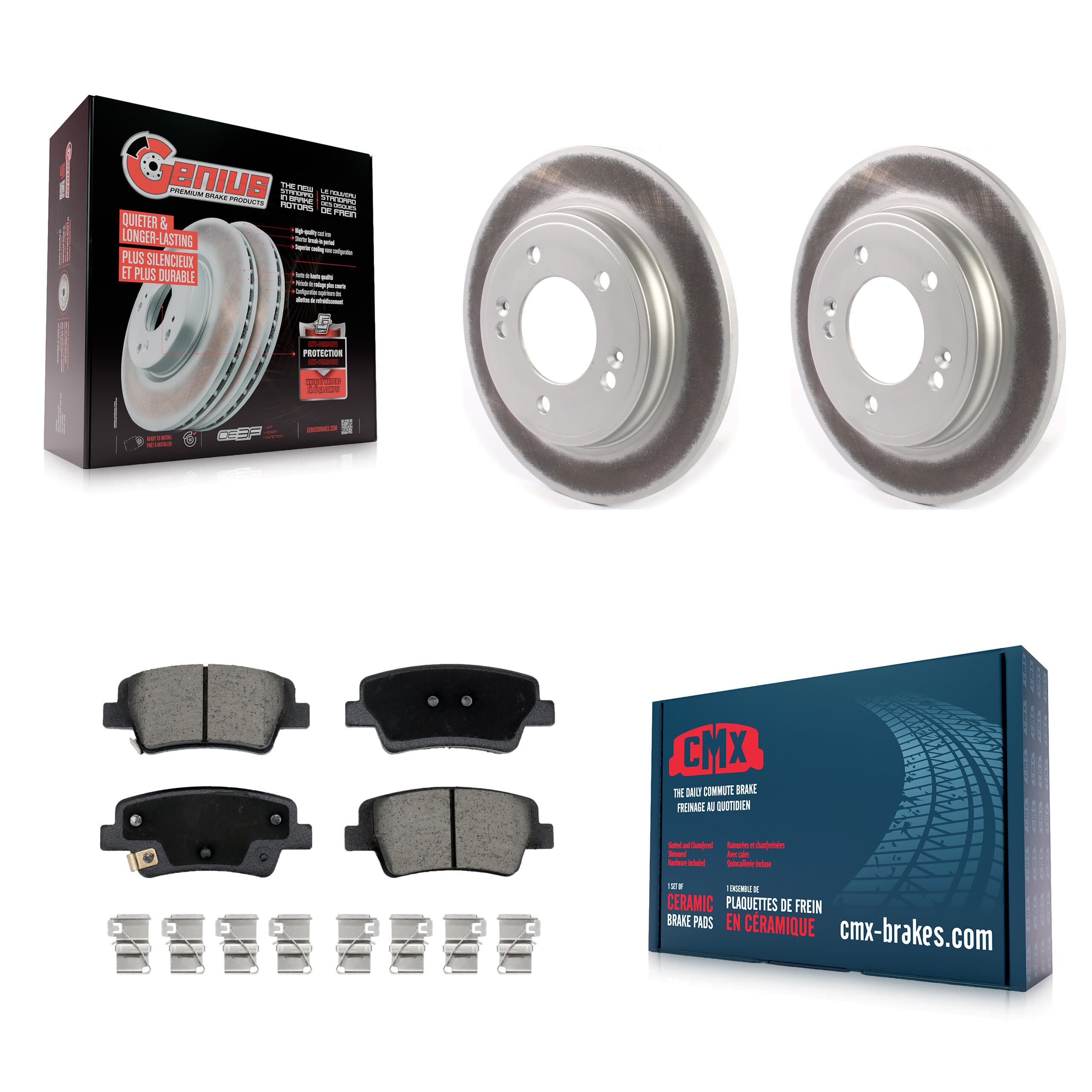 Transit Auto - KGC-102632 - Rear Disc Brake Kits image 1