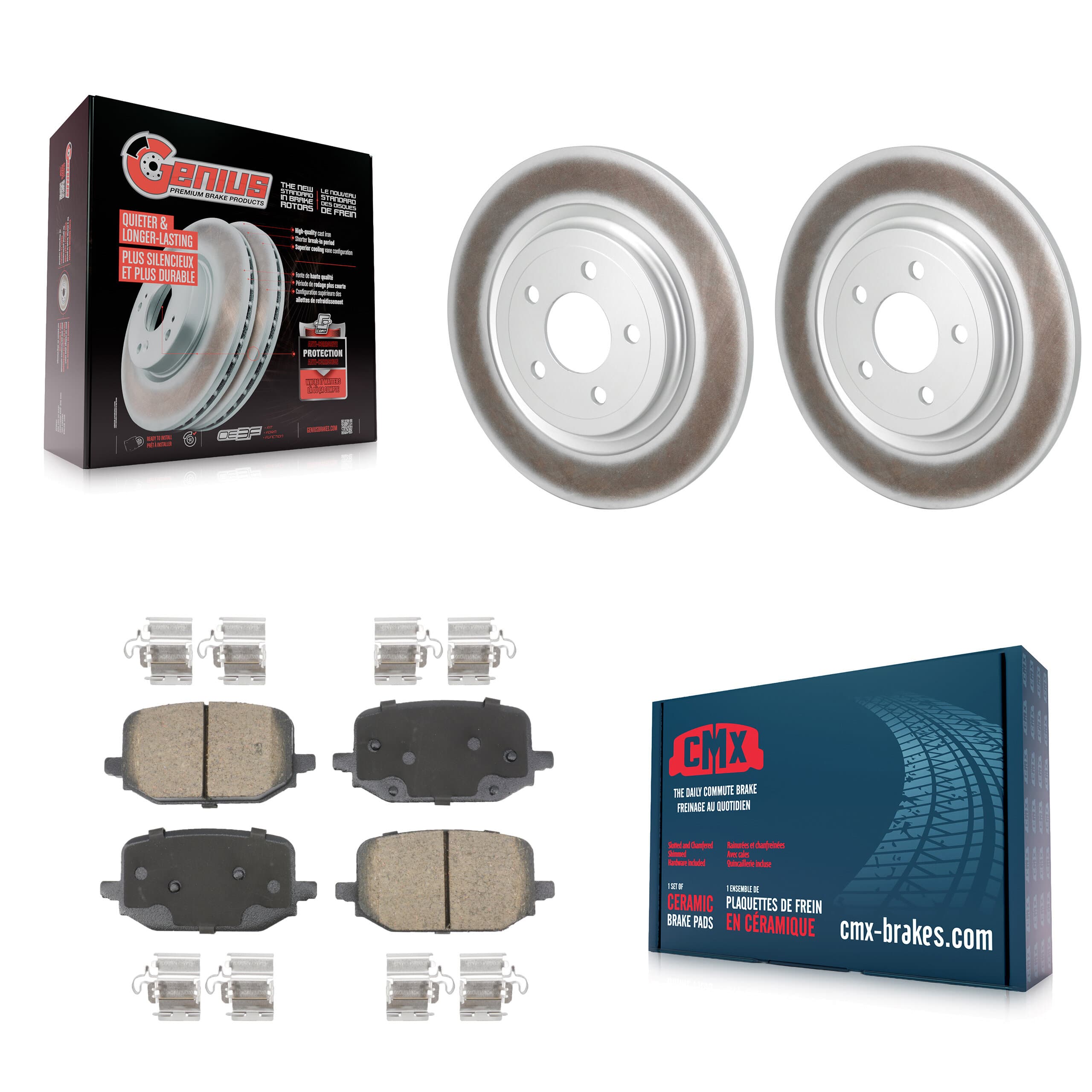 Transit Auto - KGC-102634 - Rear Disc Brake Kits image 1