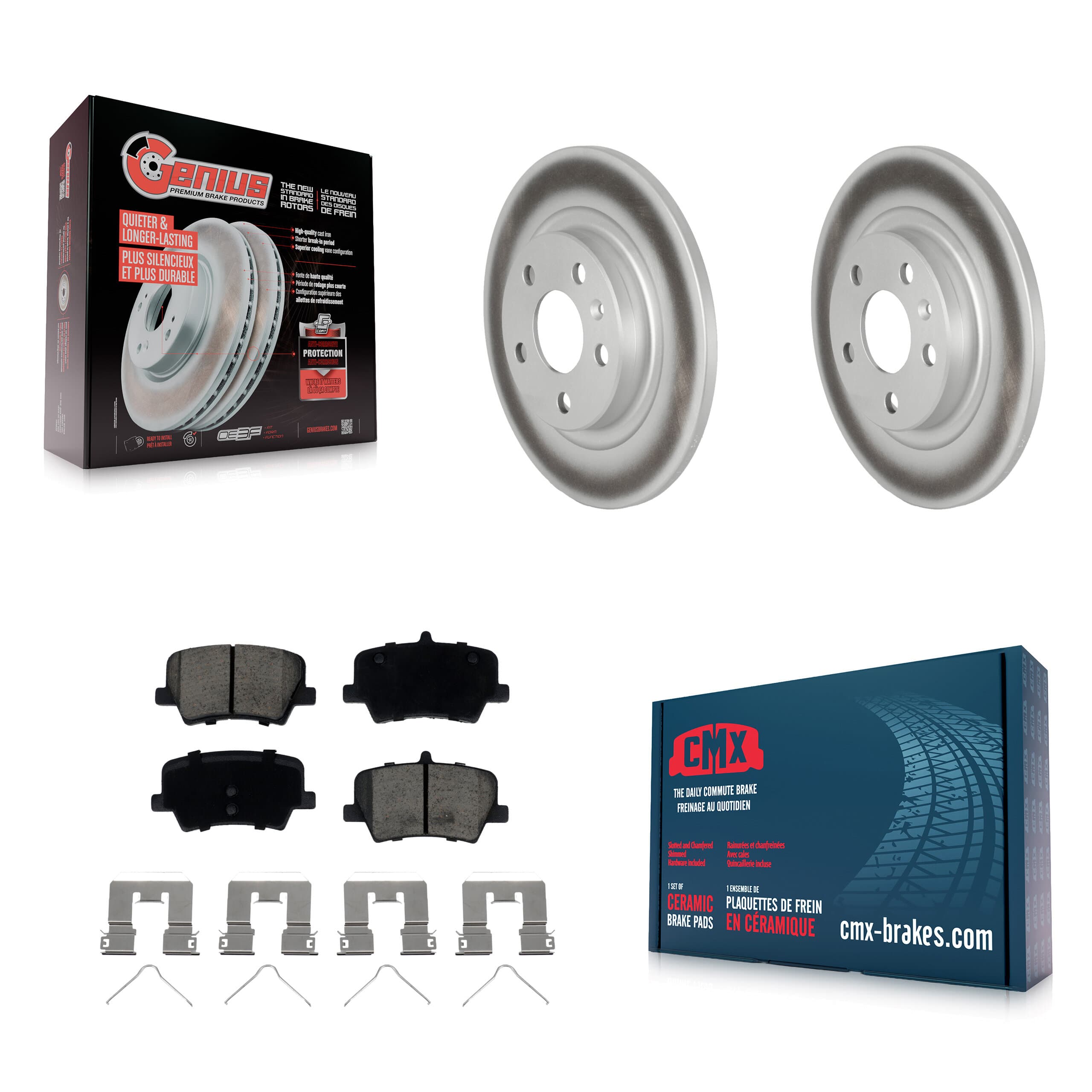Transit Auto - KGC-102641 - Rear Disc Brake Kits image 1