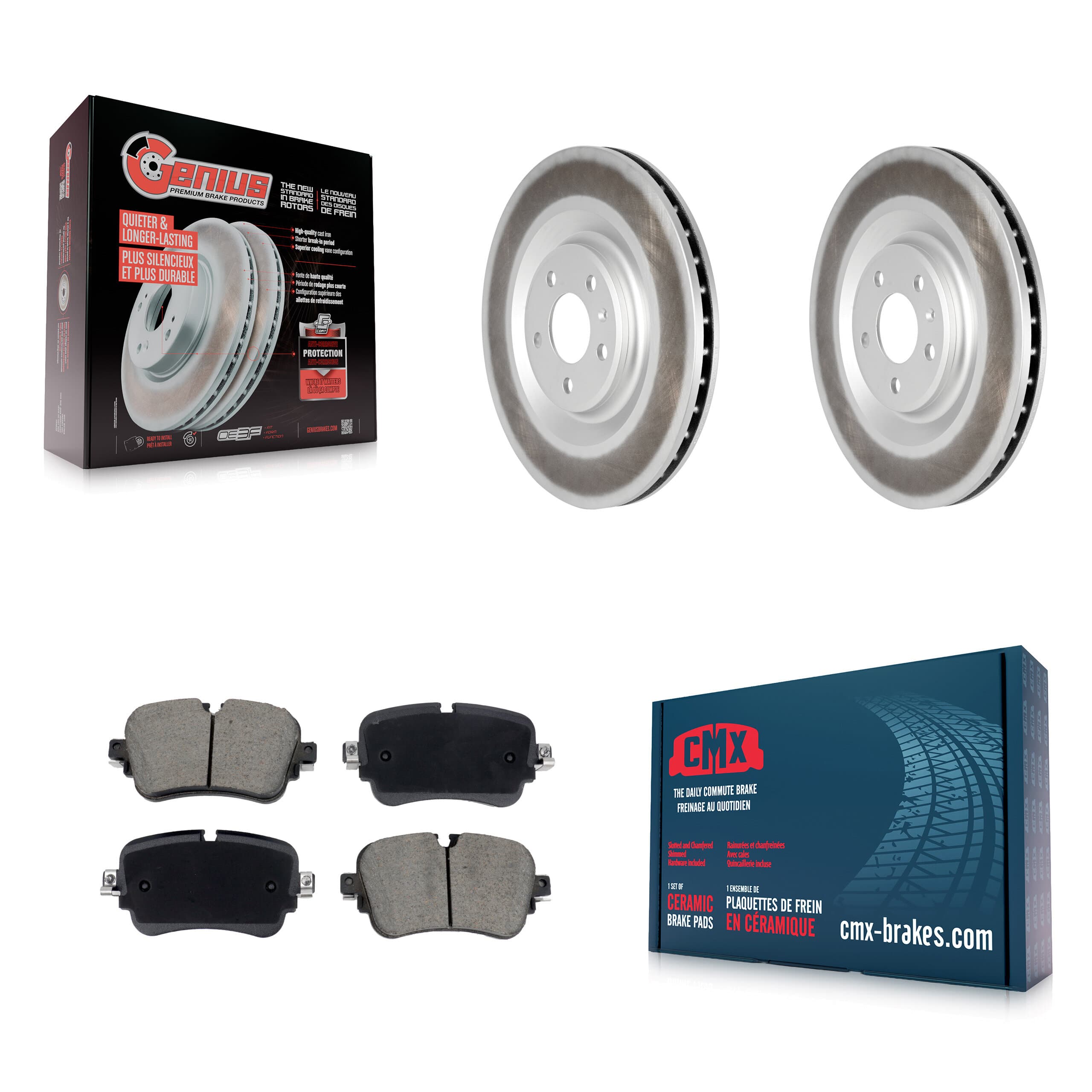 Transit Auto - KGC-102646 - Rear Disc Brake Kits image 1