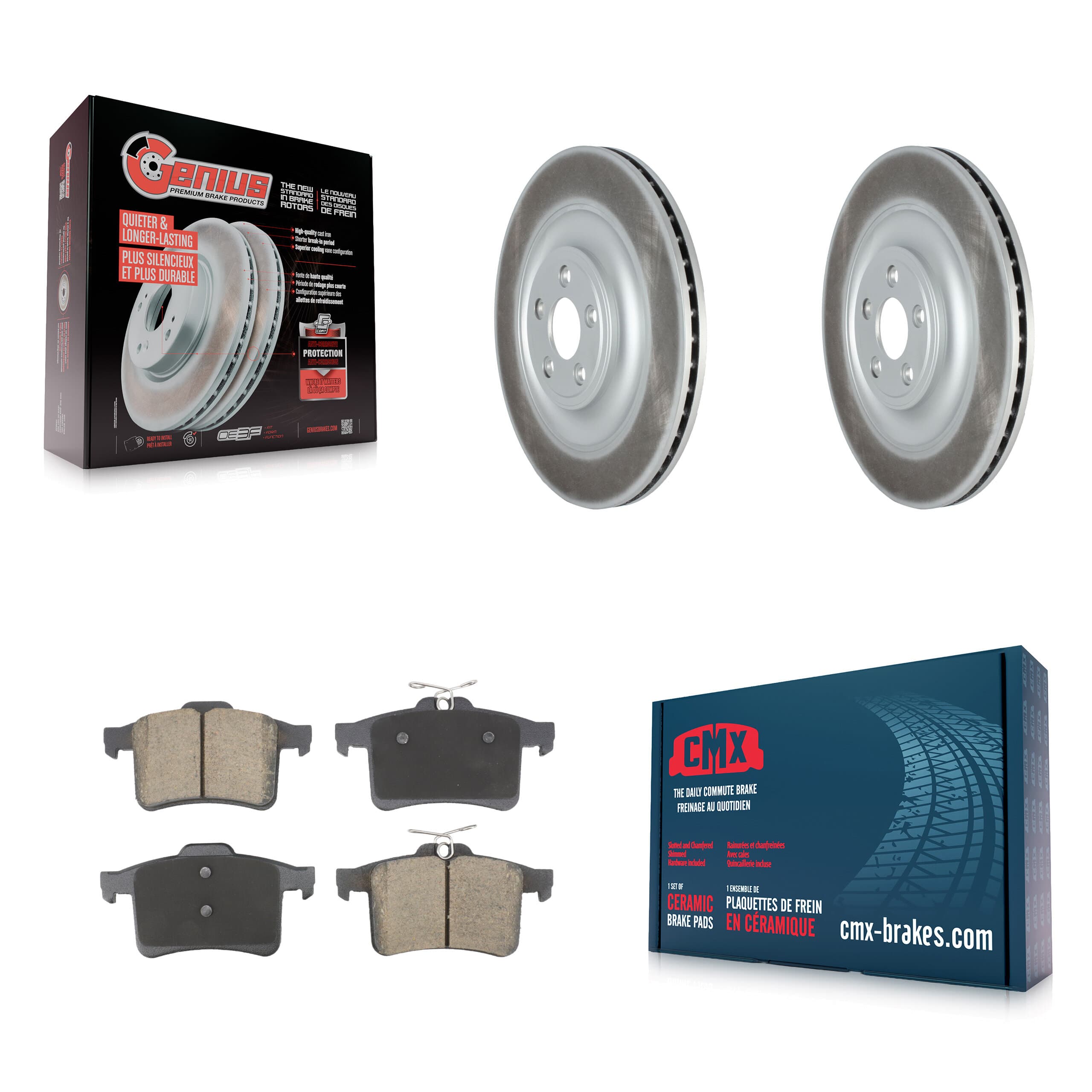 Transit Auto - KGC-102649 - Rear Disc Brake Kits image 1