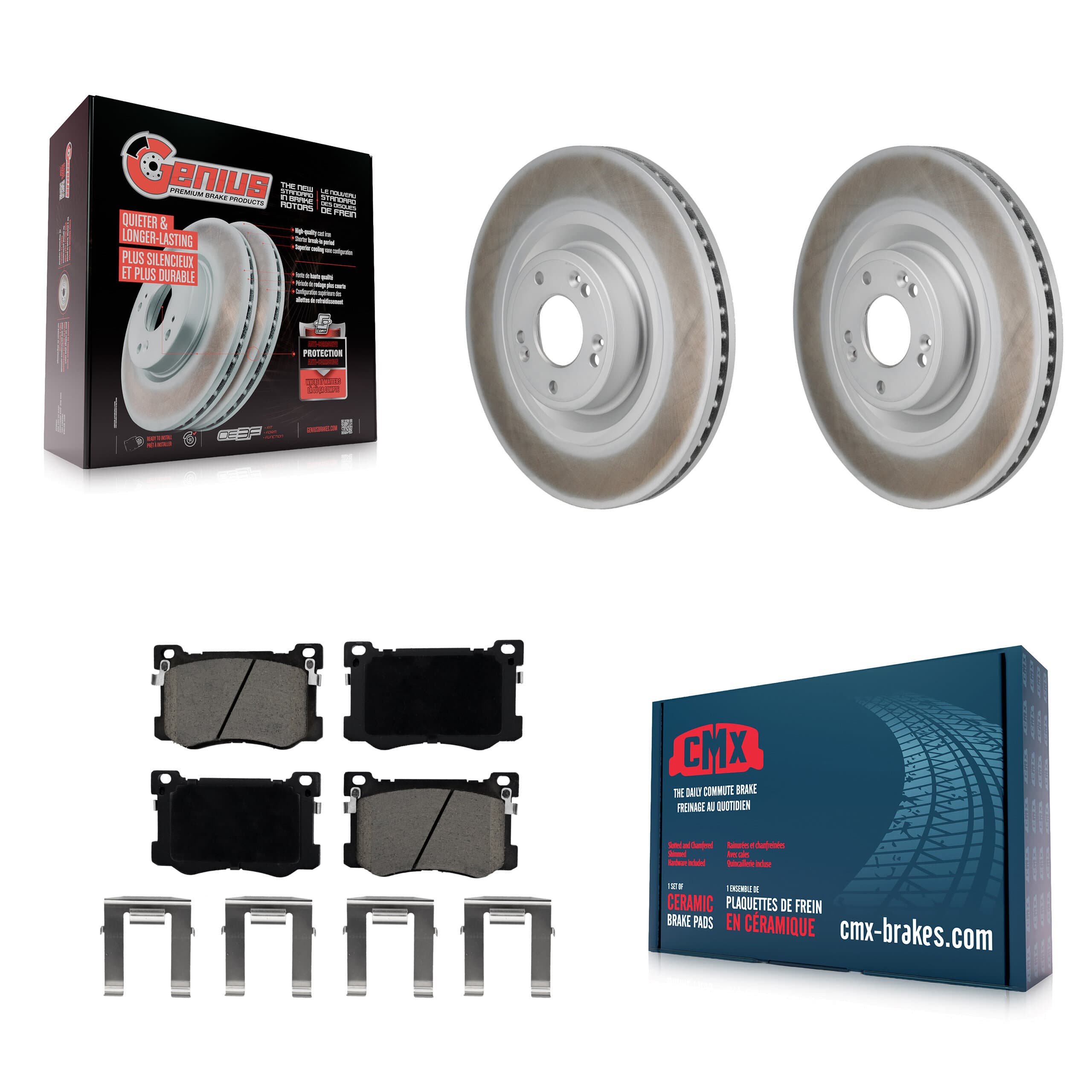 Transit Auto - KGC-102775 - Front Disc Brake Kits image 1