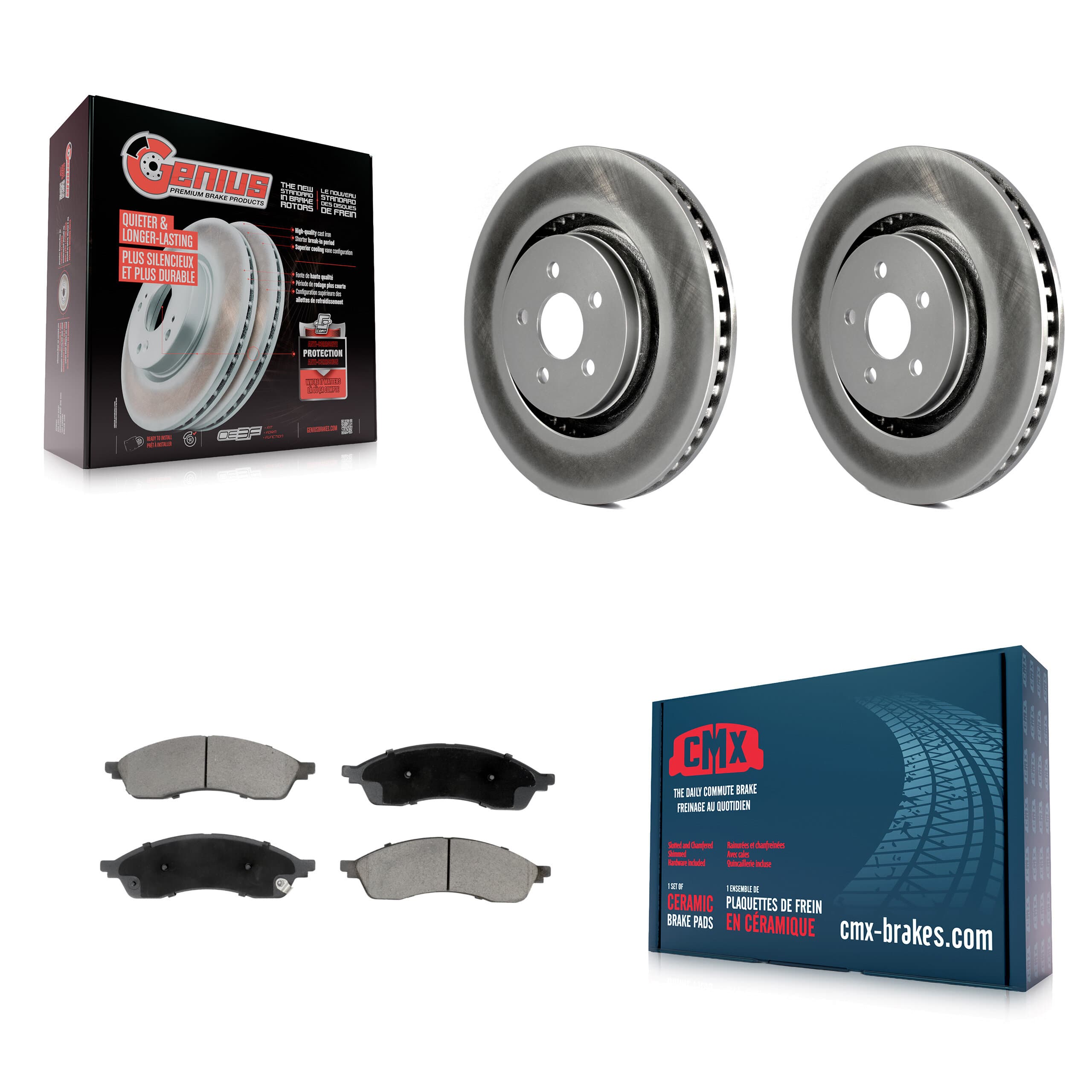 Transit Auto - KGC-102782 - Front Disc Brake Kits image 1