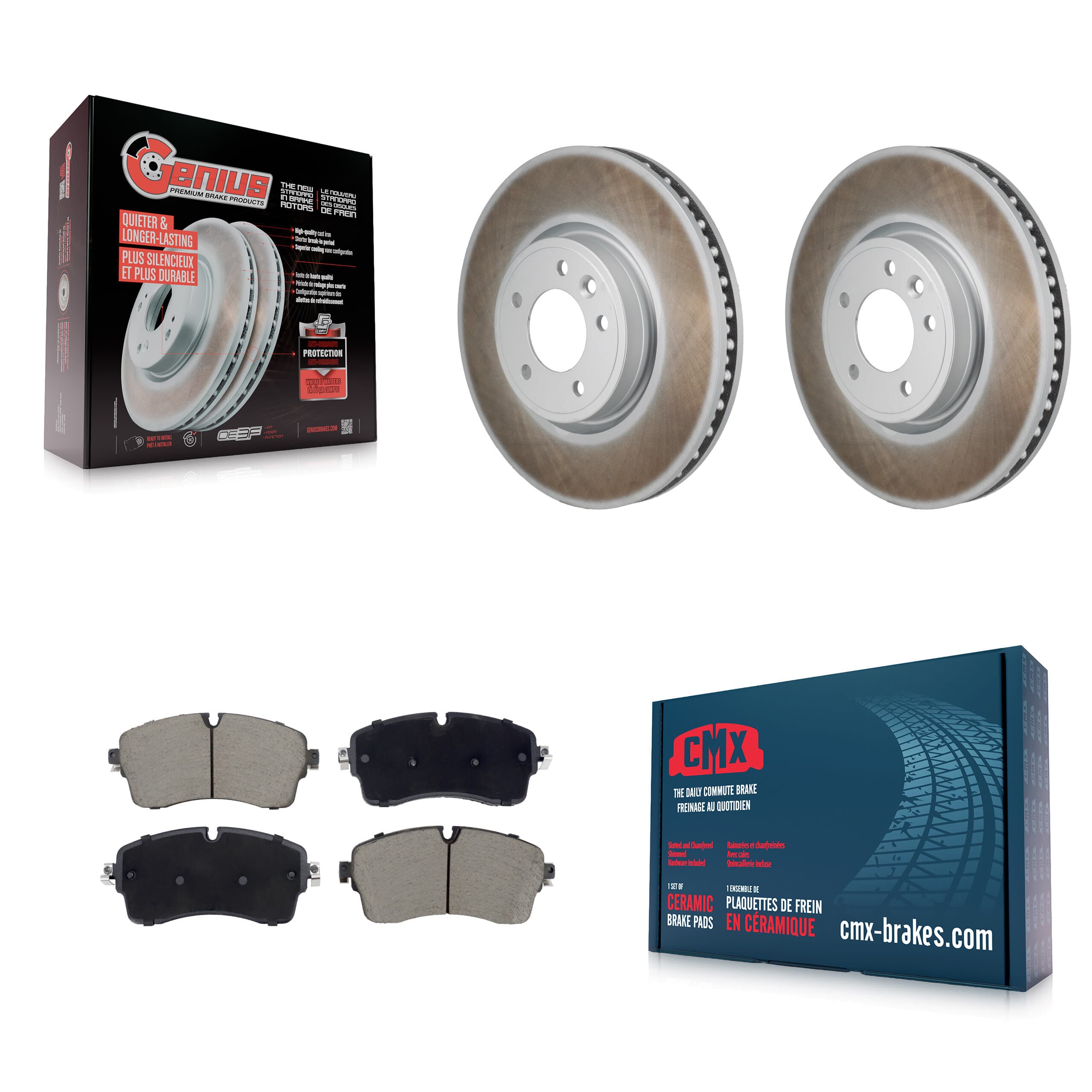 Transit Auto - KGC-102790 - Front Disc Brake Kits image 1