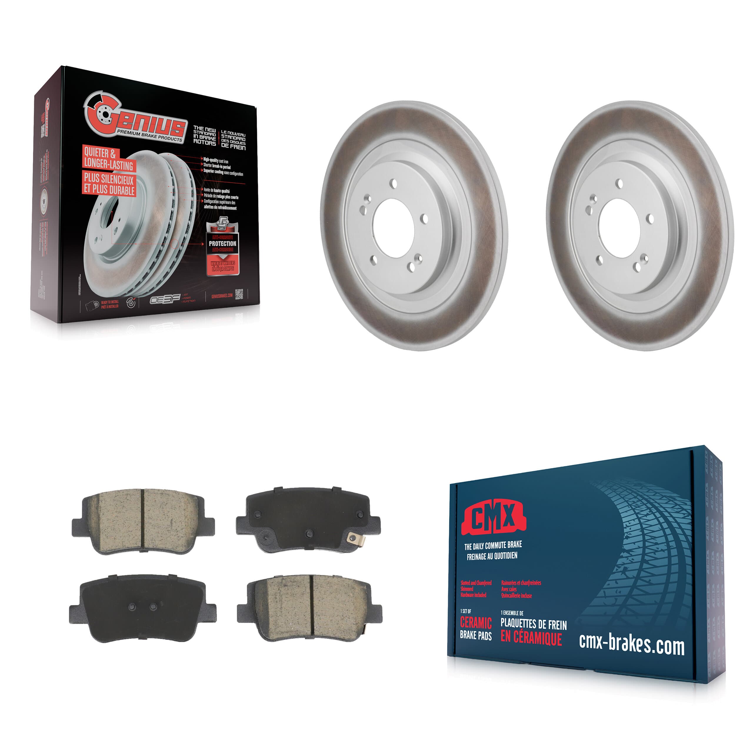 Transit Auto - KGC-102808 - Rear Disc Brake Kits image 1
