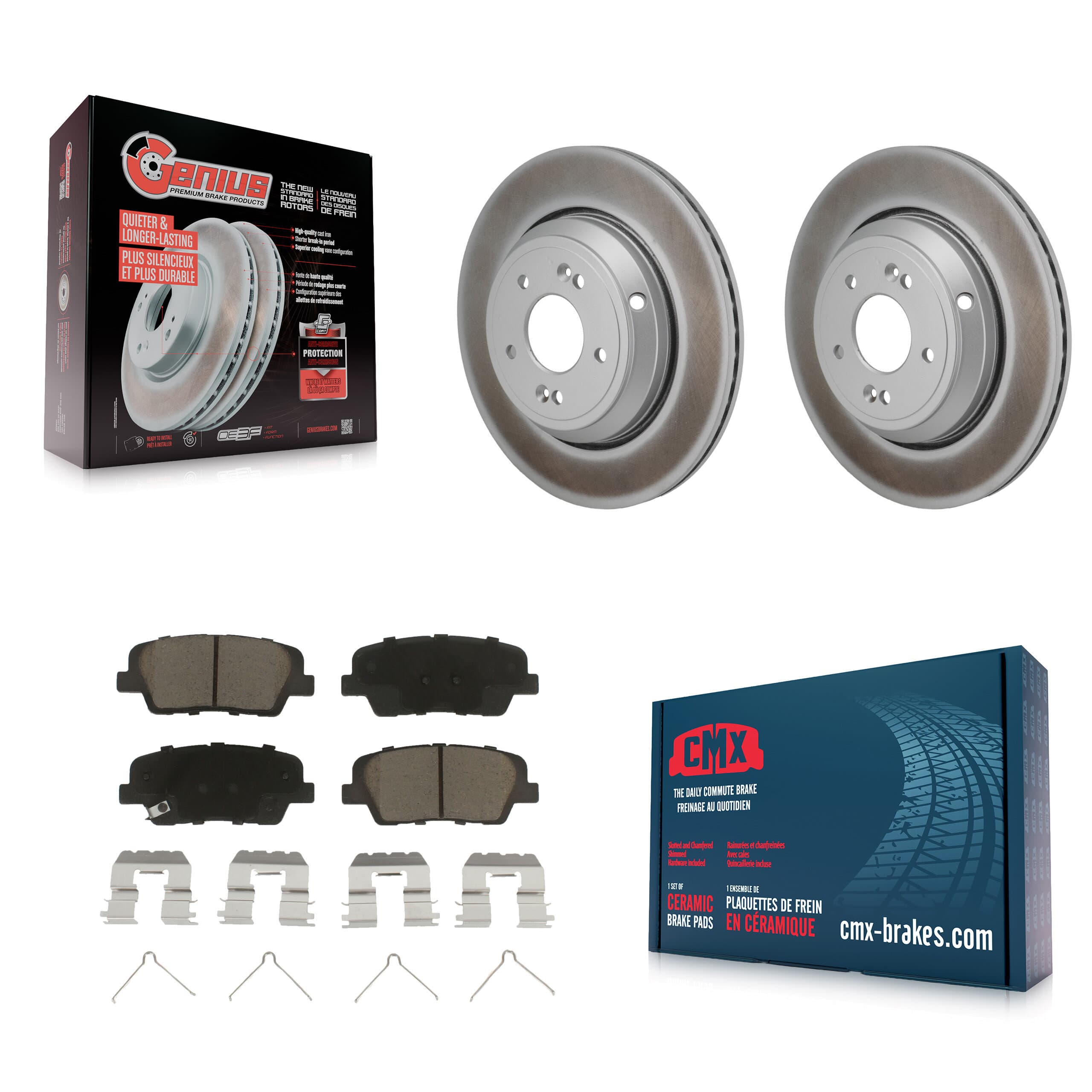 Transit Auto - KGC-102825 - Rear Disc Brake Kits image 1