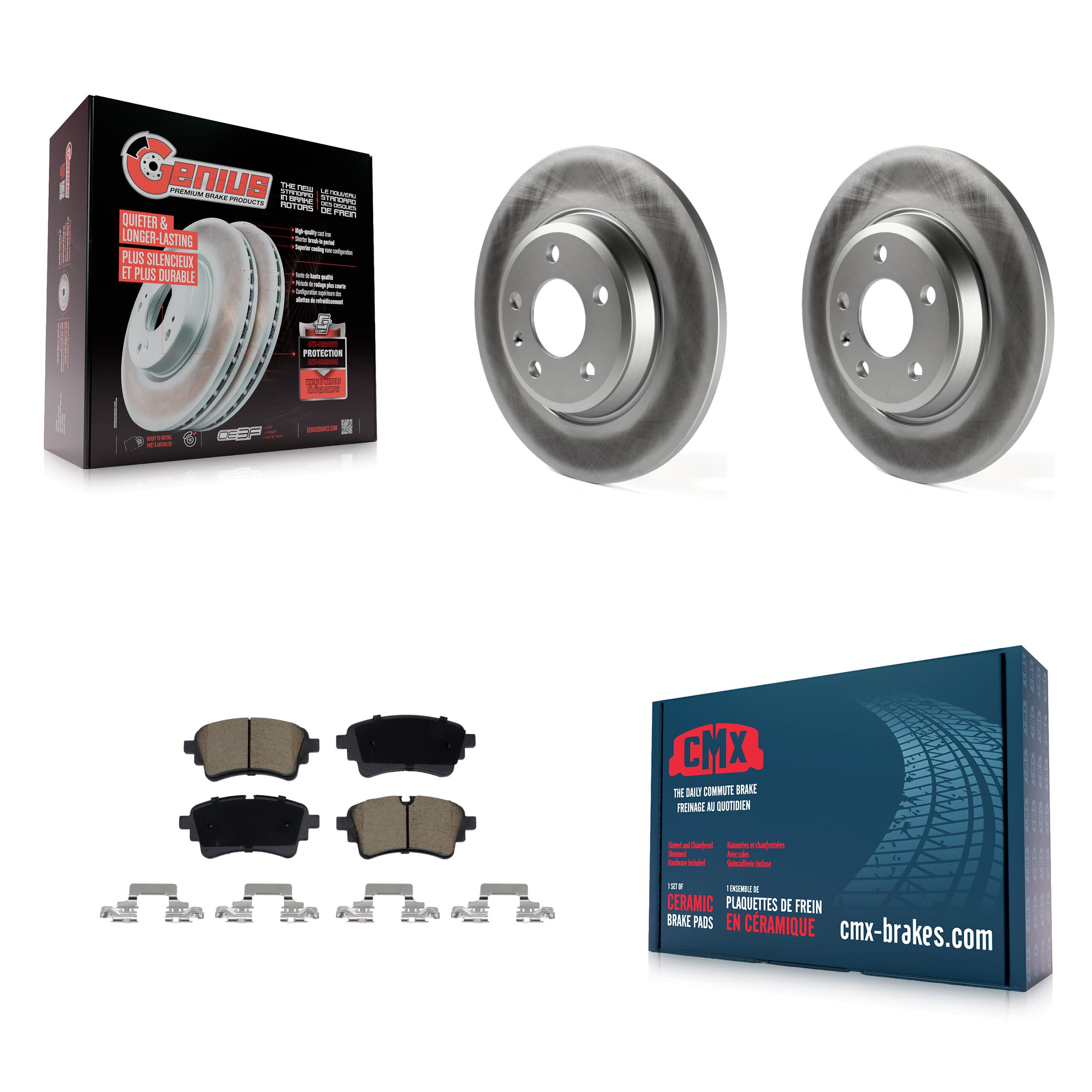 Transit Auto - KGC-102836 - Rear Disc Brake Kits image 1